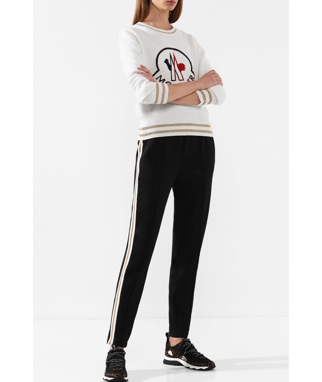 MONCLER Черные спортивные брюки и шорты, фото 2