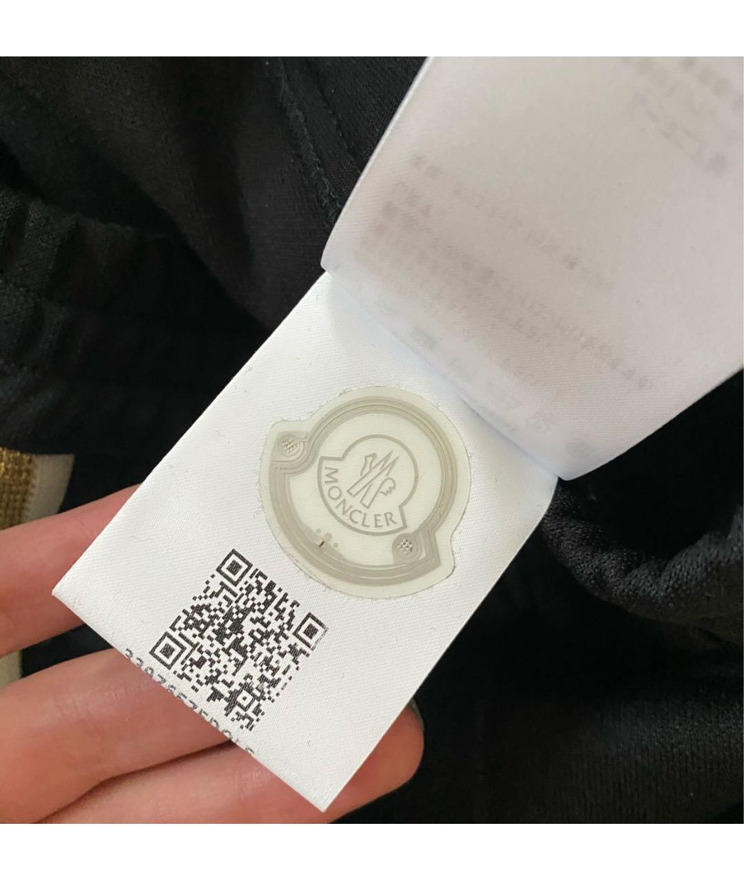 MONCLER Черные спортивные брюки и шорты, фото 8