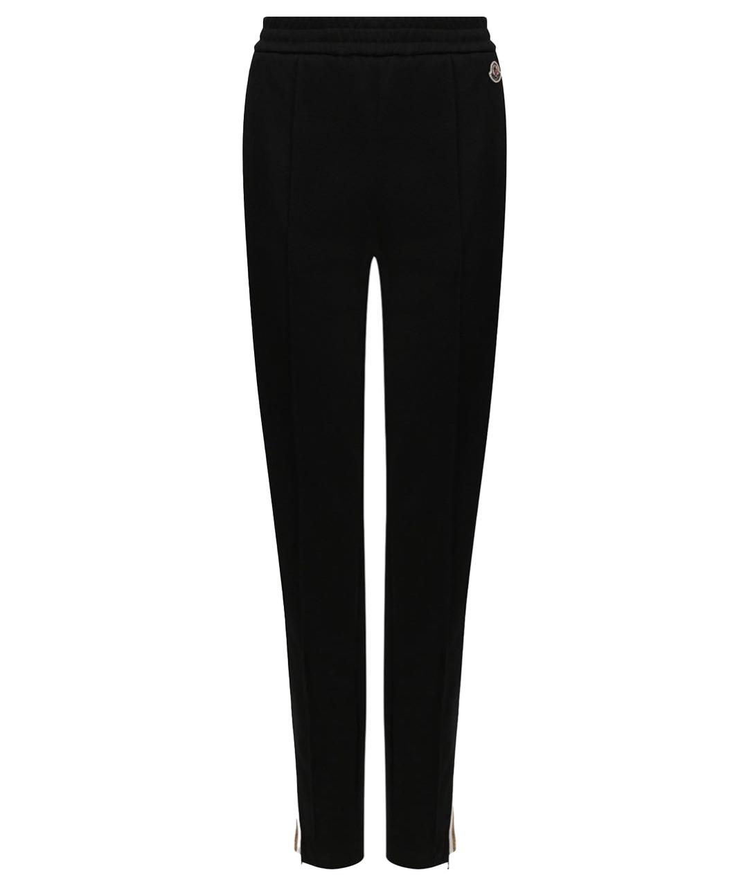 MONCLER Черные спортивные брюки и шорты, фото 1