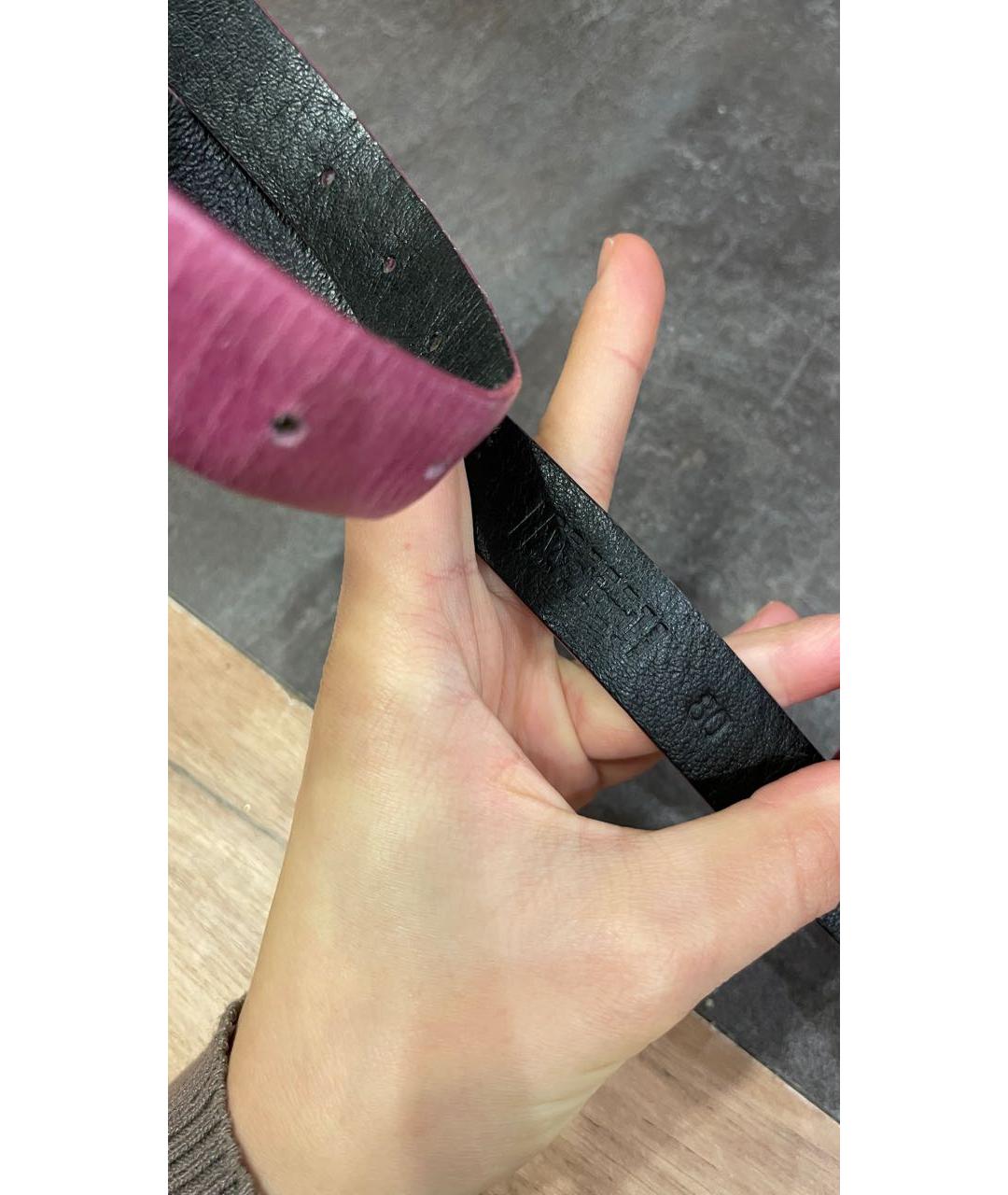 WOLFORD Фуксия кожаный ремень, фото 3