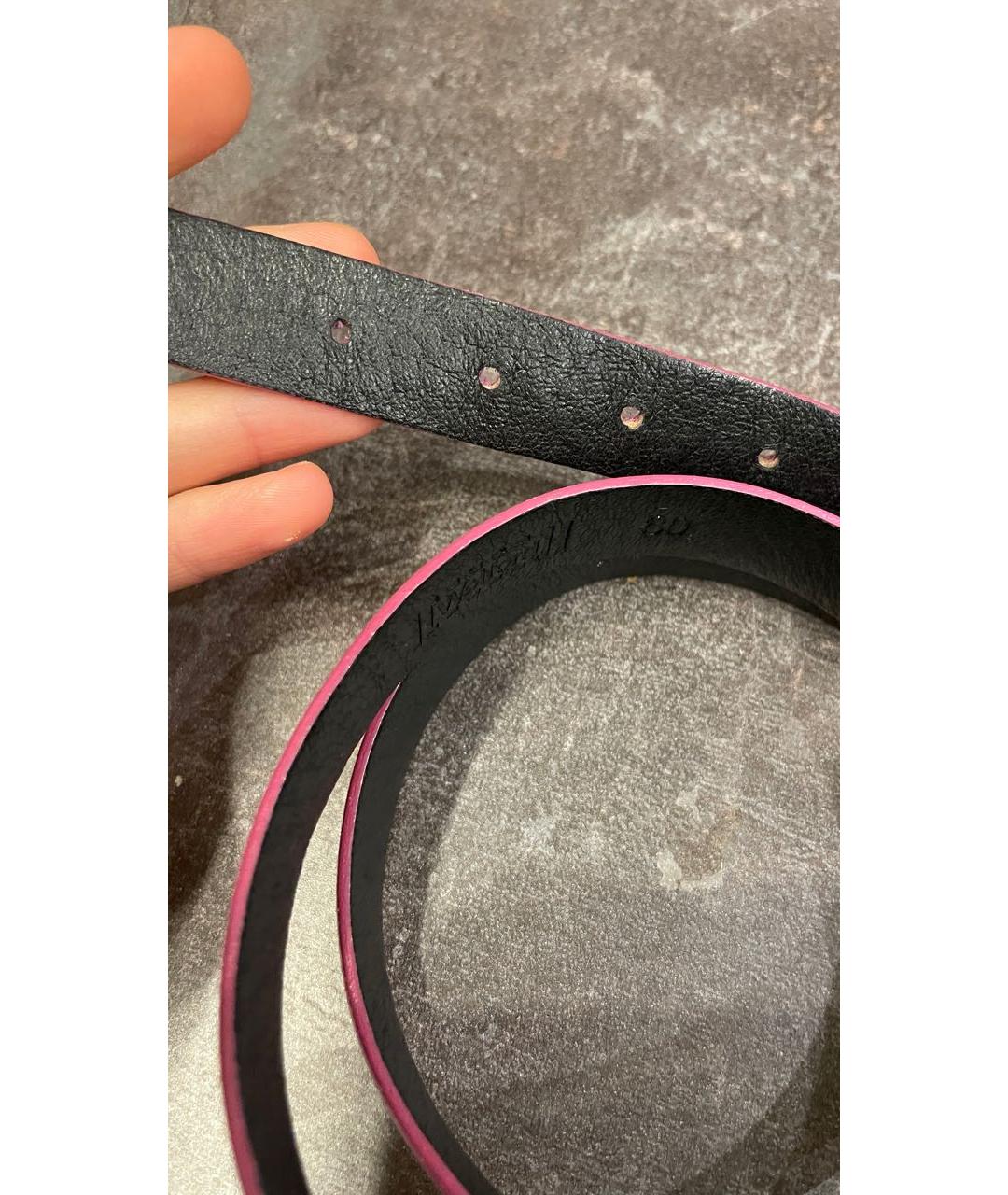 WOLFORD Фуксия кожаный ремень, фото 5