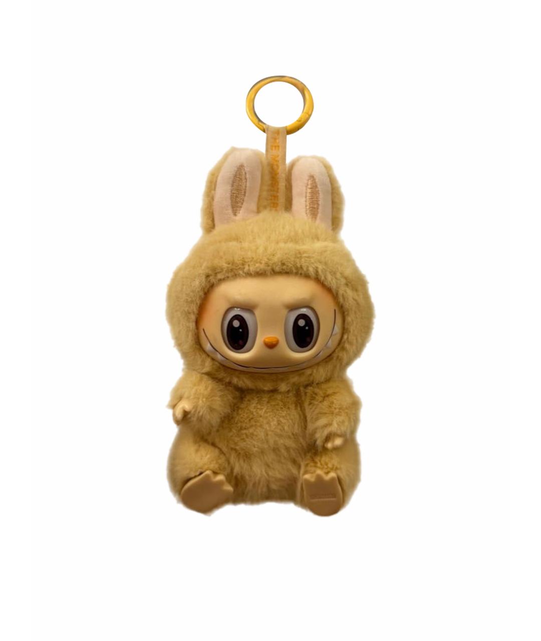 Labubu Бежевый брелок, фото 1