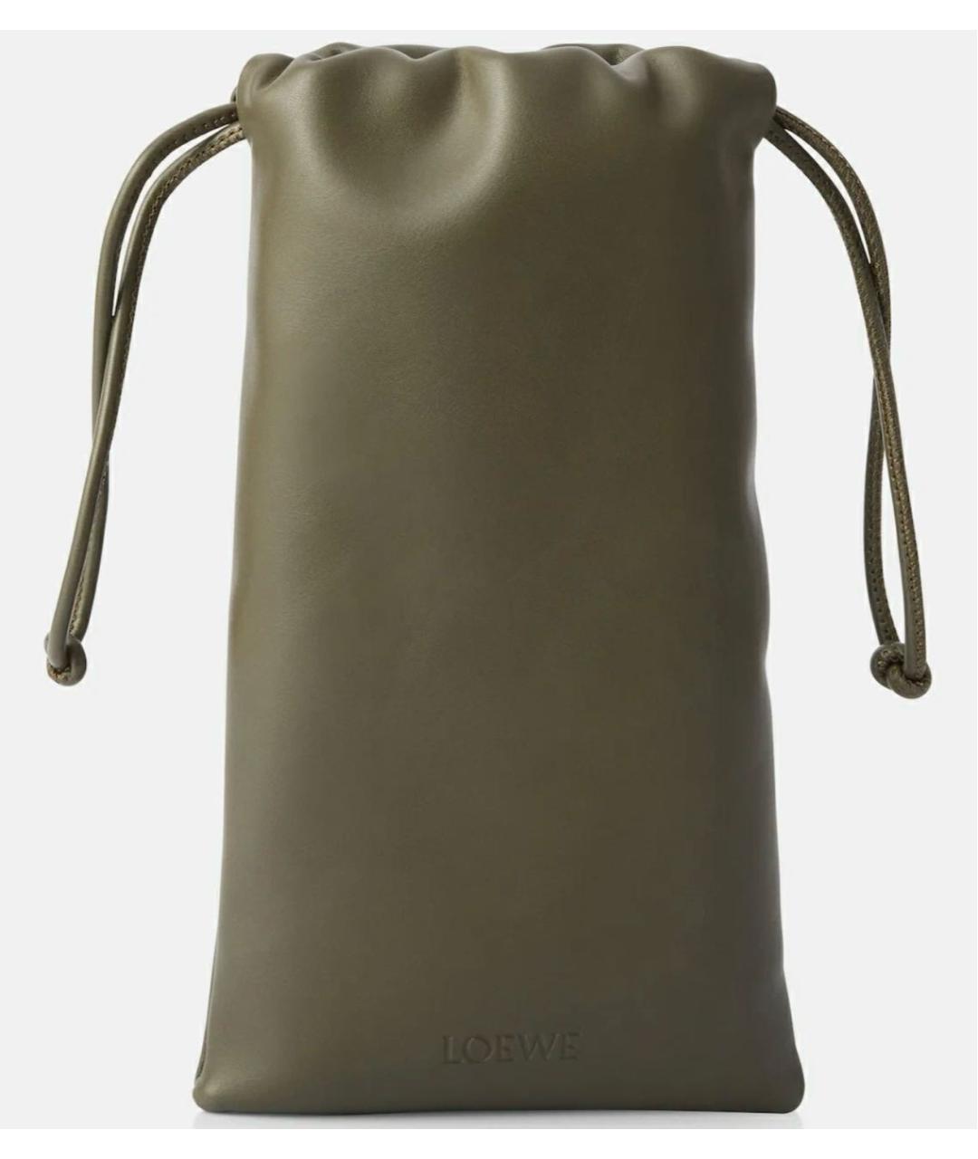 LOEWE Коричневые металлические солнцезащитные очки, фото 4