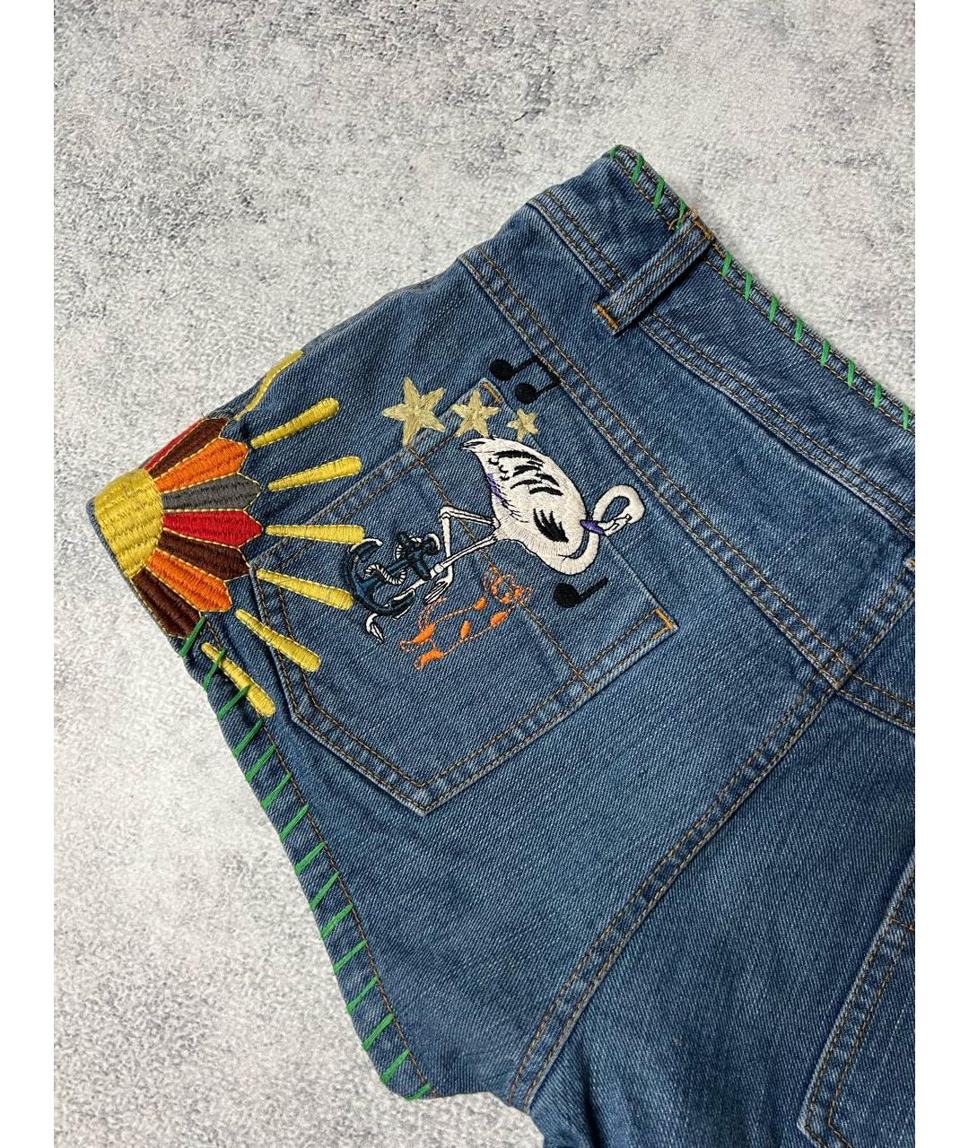 CHLOE Синие хлопковые шорты, фото 7