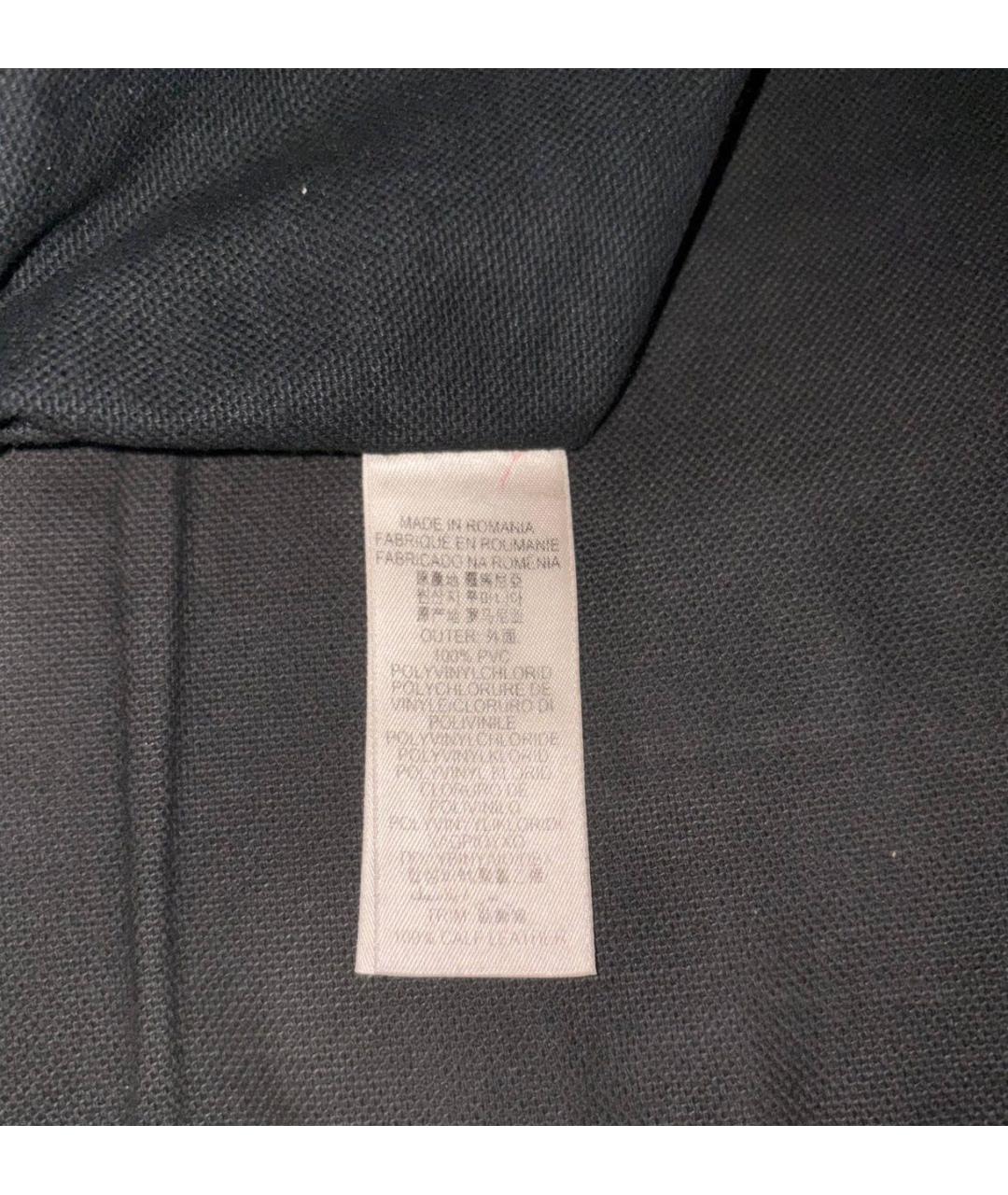 BURBERRY Черная кожаная сумка на плечо, фото 4