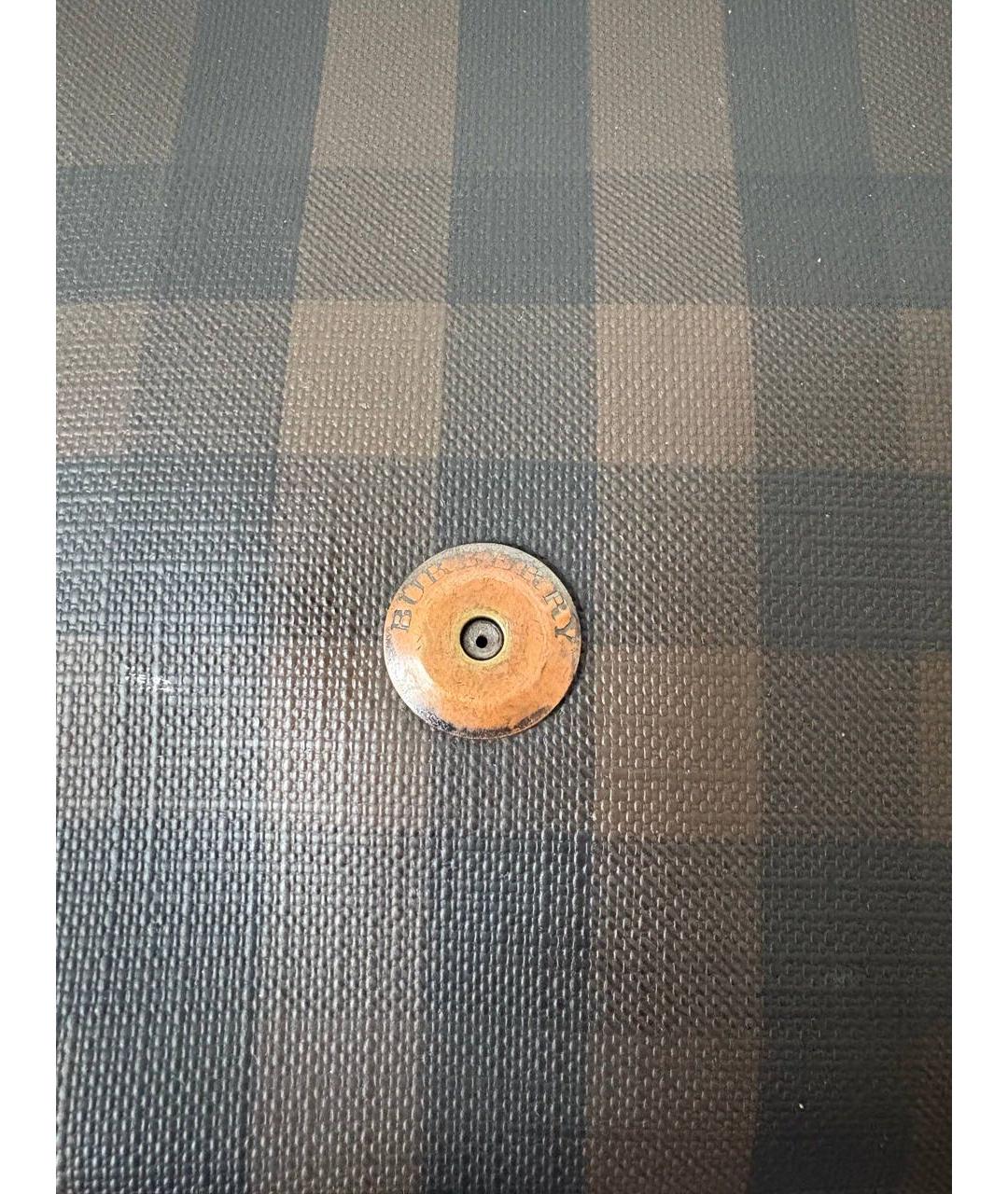 BURBERRY Черная кожаная сумка на плечо, фото 2