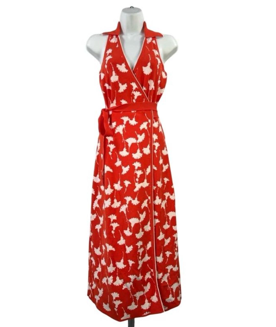 DIANE VON FURSTENBERG Красное повседневное платье, фото 6