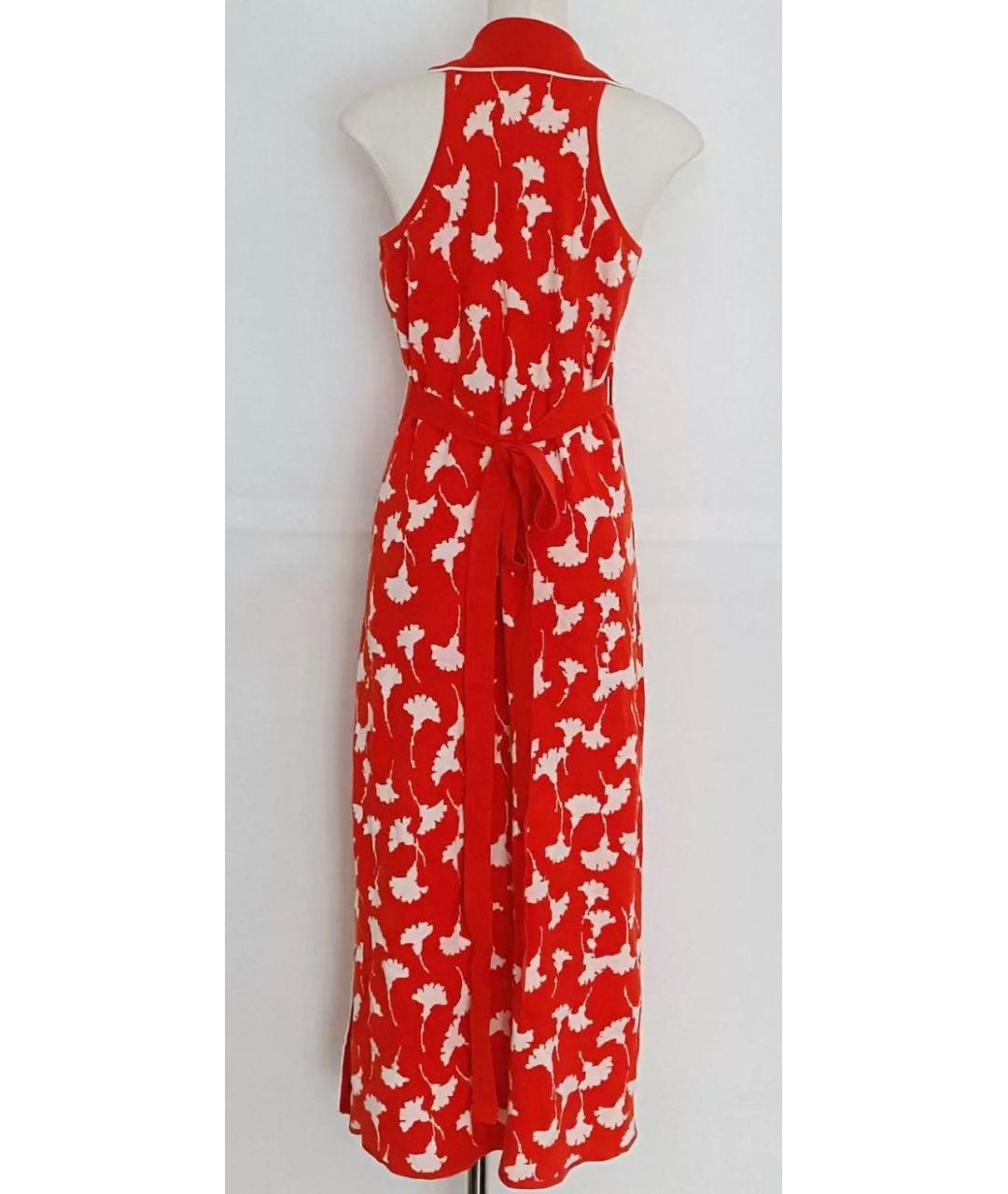 DIANE VON FURSTENBERG Красное повседневное платье, фото 2