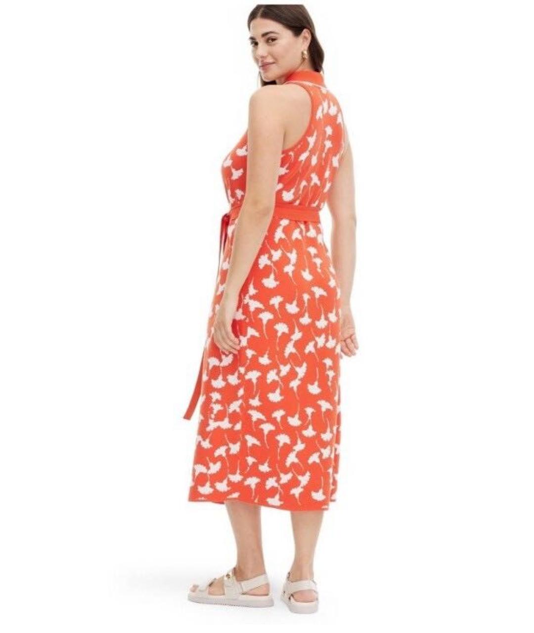 DIANE VON FURSTENBERG Красное повседневное платье, фото 5