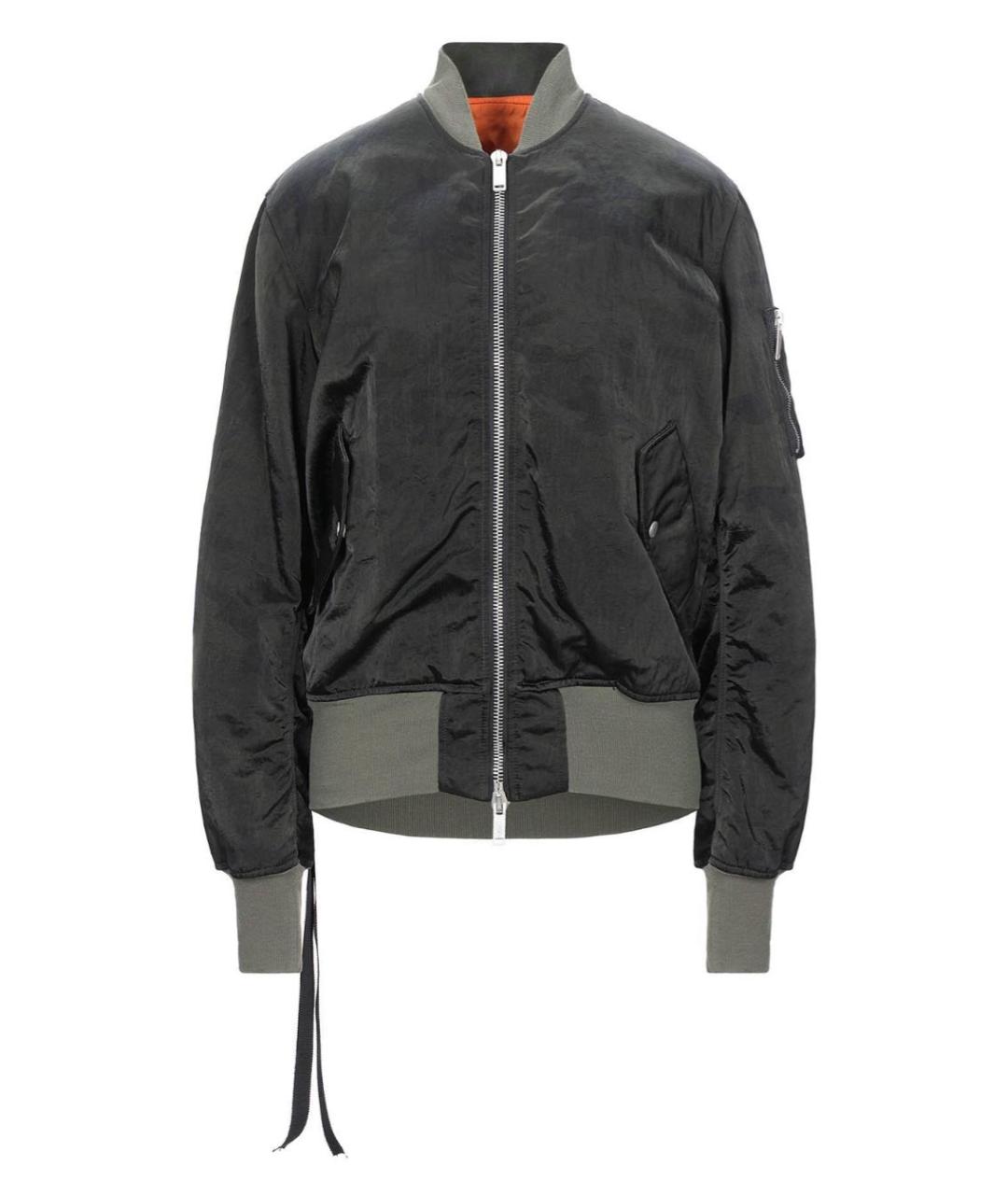 UNRAVEL PROJECT Хаки полиамидовая куртка, фото 9