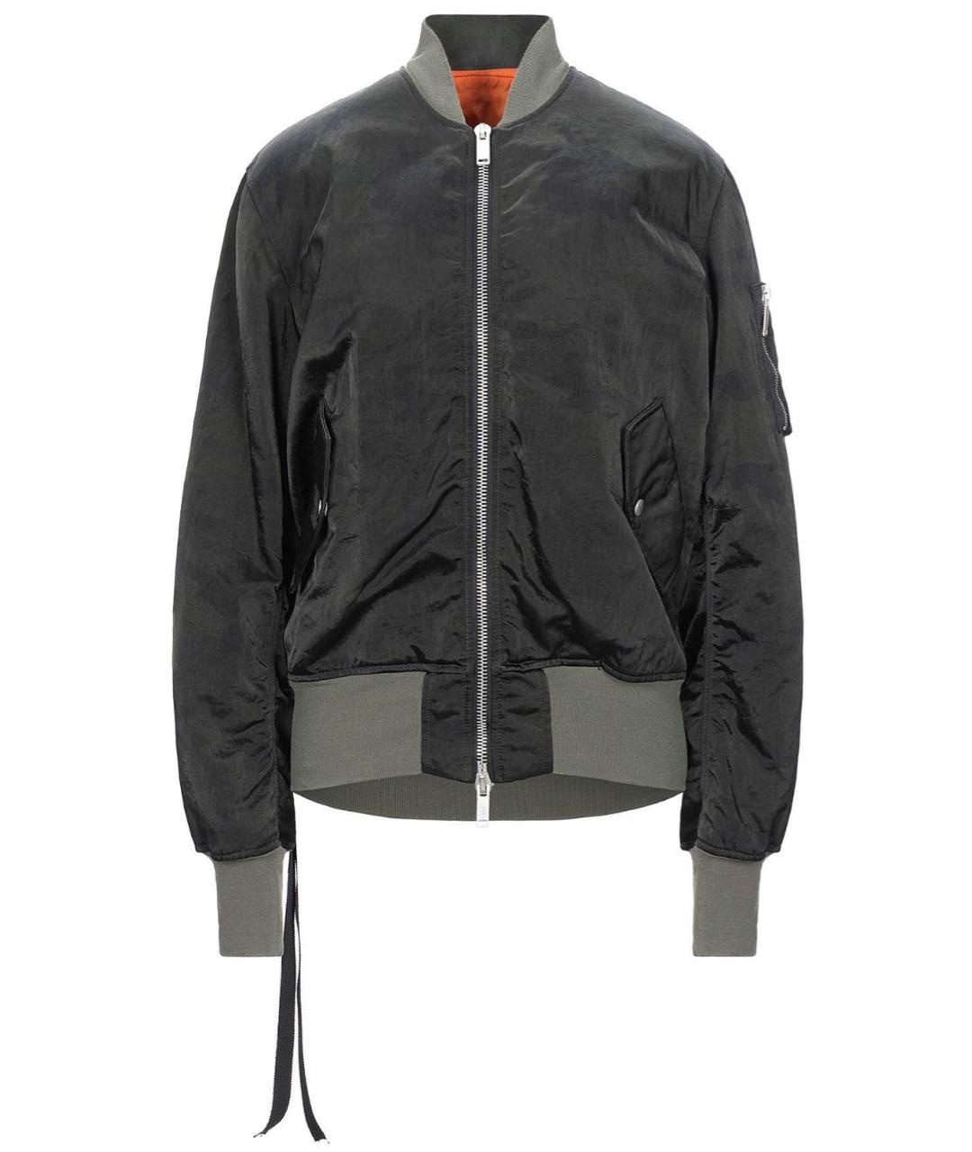 UNRAVEL PROJECT Хаки полиамидовая куртка, фото 1