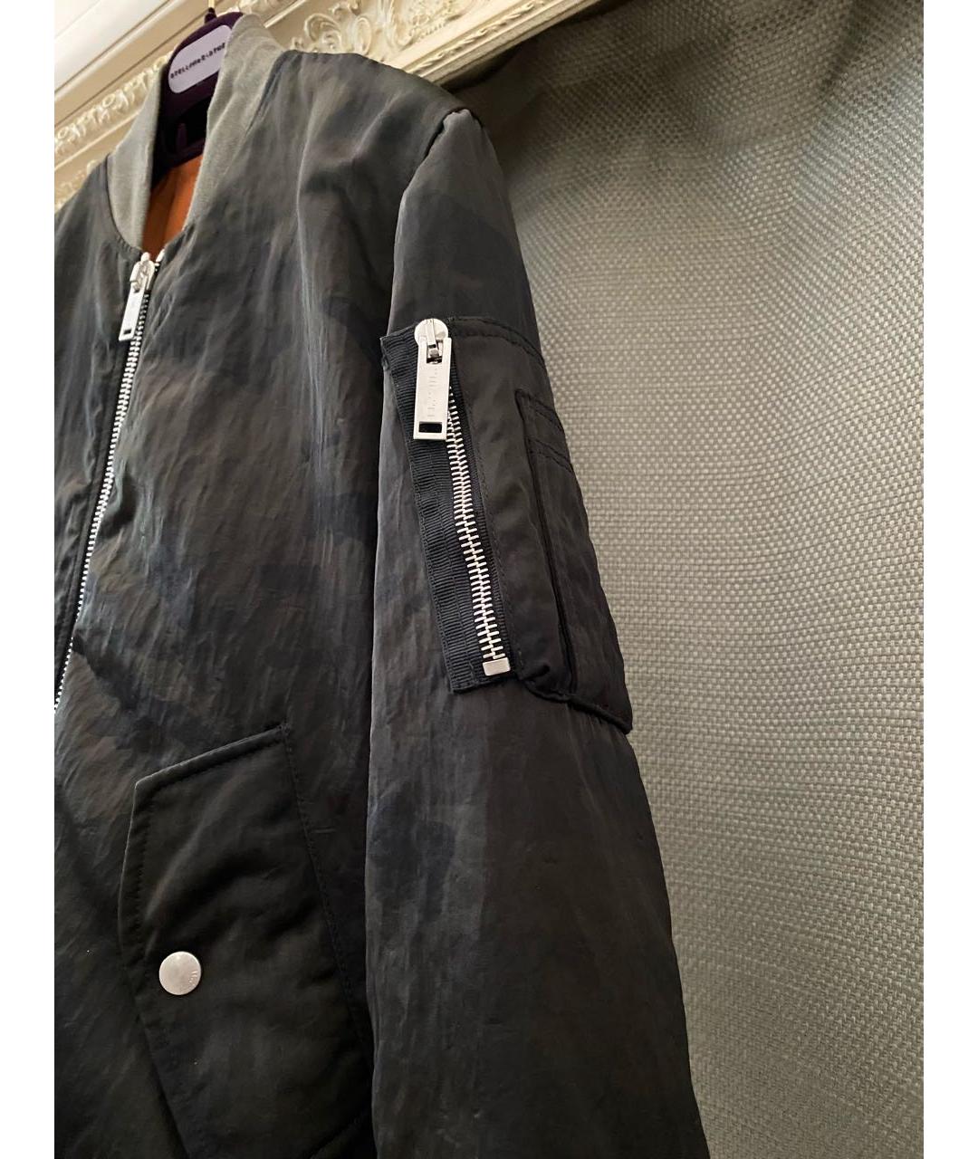 UNRAVEL PROJECT Хаки полиамидовая куртка, фото 7