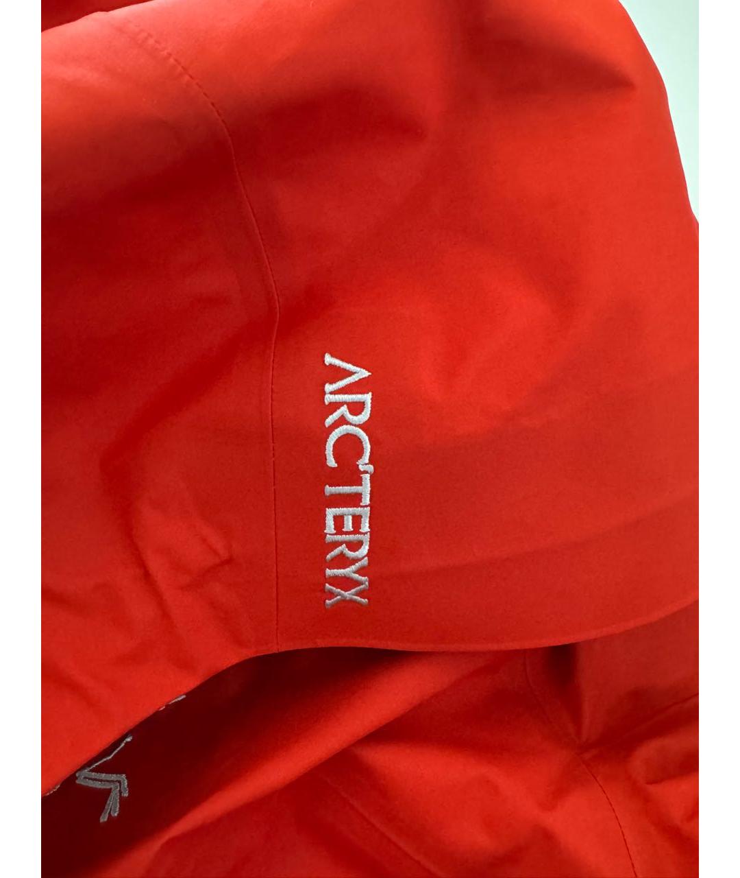 ARCTERYX Красная полиэстеровая куртка, фото 7