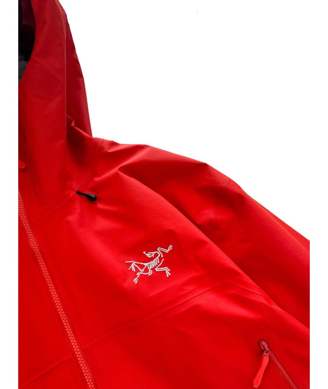 ARCTERYX Красная полиэстеровая куртка, фото 3