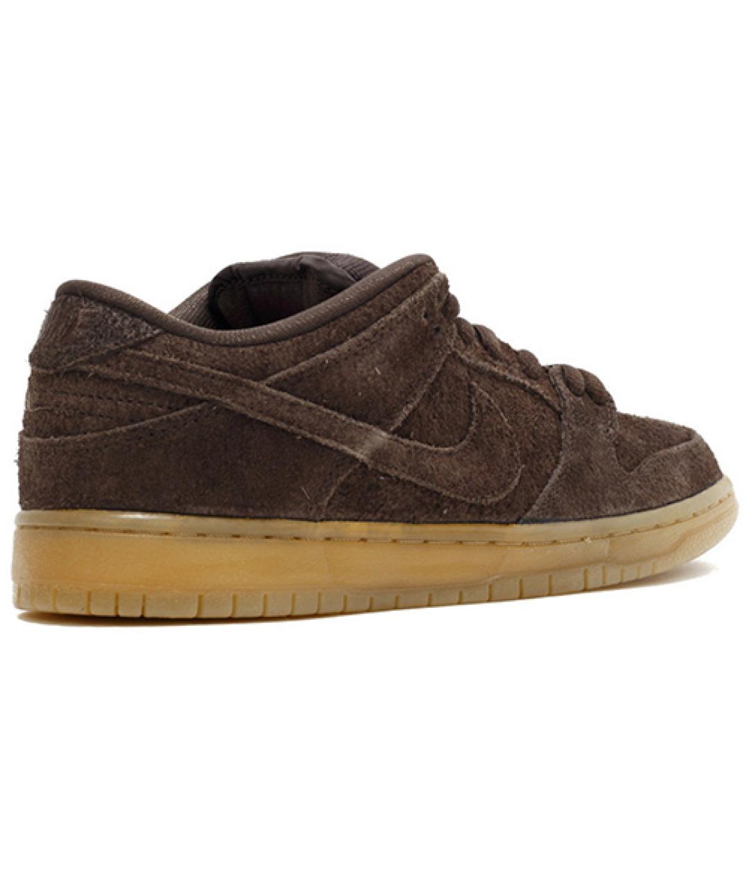 NIKE Коричневые замшевые кеды, фото 2