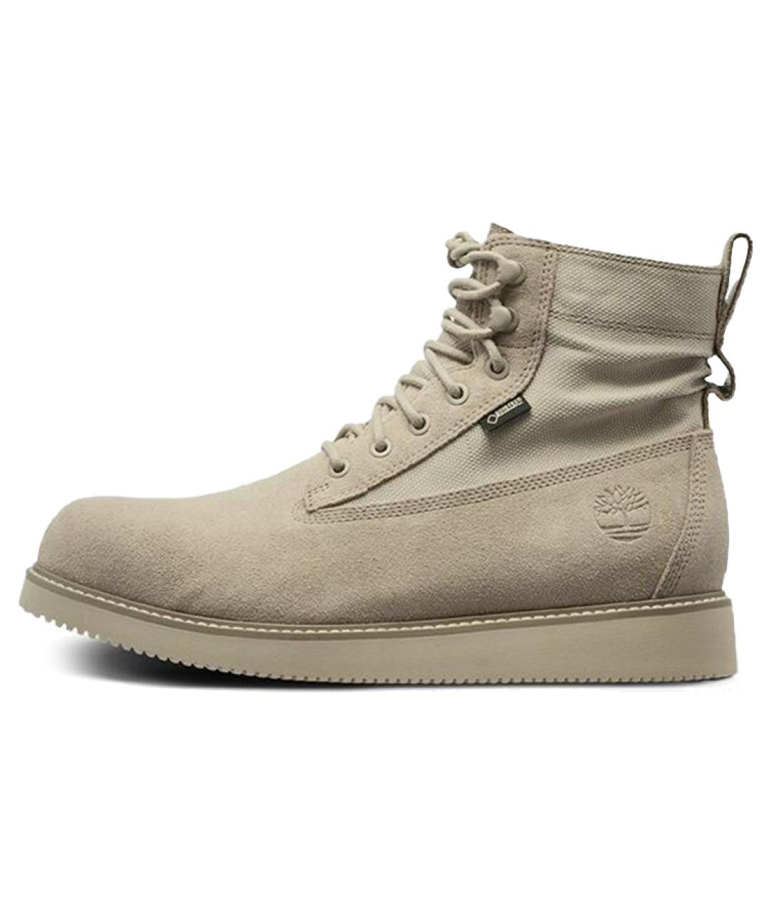 TIMBERLAND Бежевые замшевые низкие ботинки, фото 2