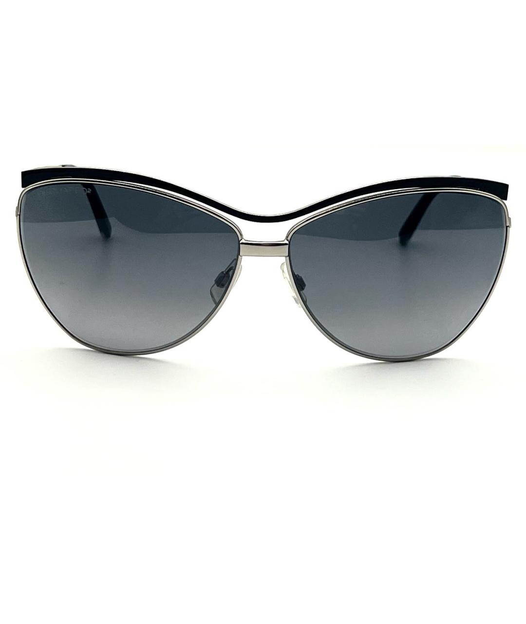 DSQUARED2 Серые металлические солнцезащитные очки, фото 7