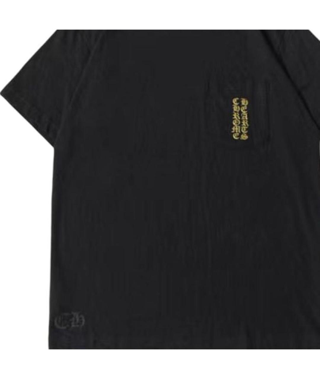 CHROME HEARTS Черная футболка, фото 5