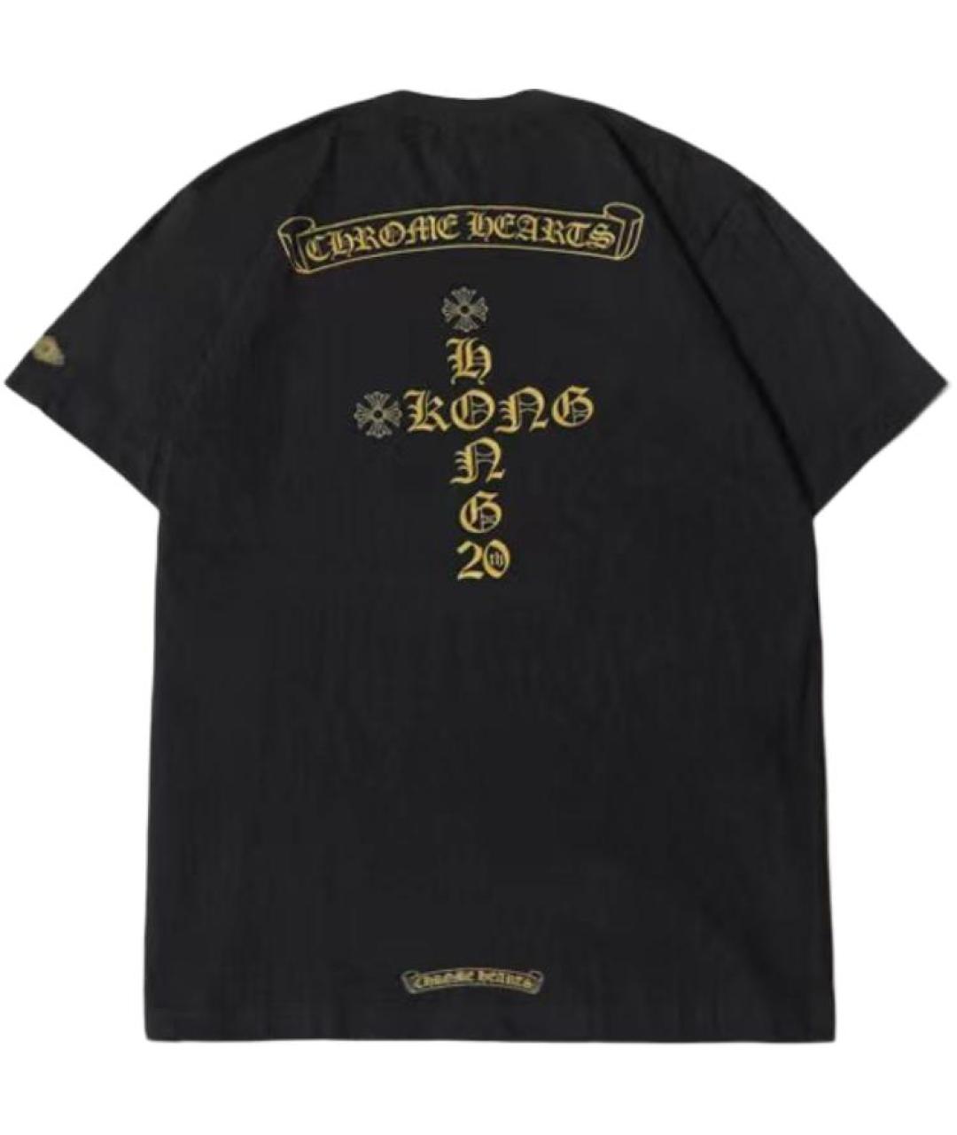 CHROME HEARTS Черная футболка, фото 2