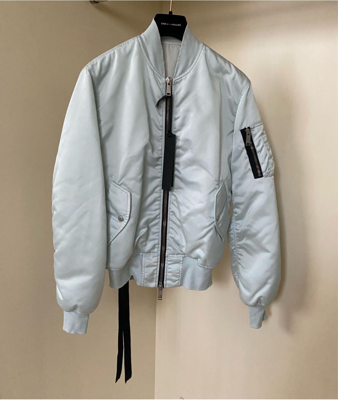 UNRAVEL PROJECT Голубая полиамидовая куртка, фото 5