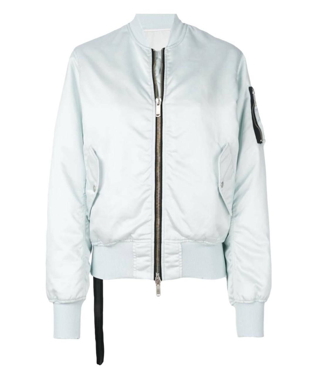 UNRAVEL PROJECT Голубая полиамидовая куртка, фото 8