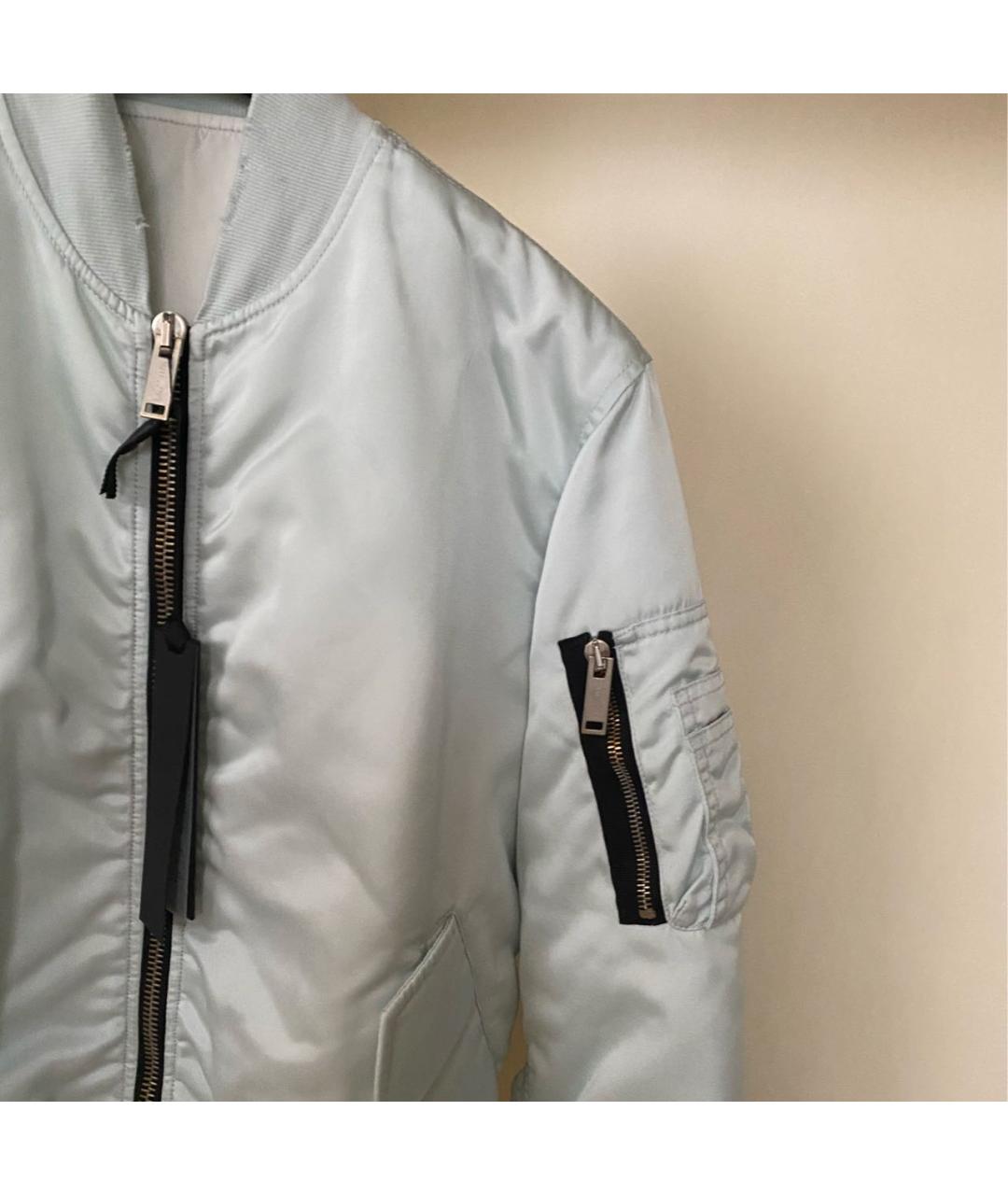 UNRAVEL PROJECT Голубая полиамидовая куртка, фото 7