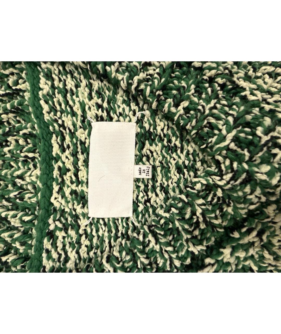 MAISON MARGIELA Зеленый шерстяной жилет, фото 6