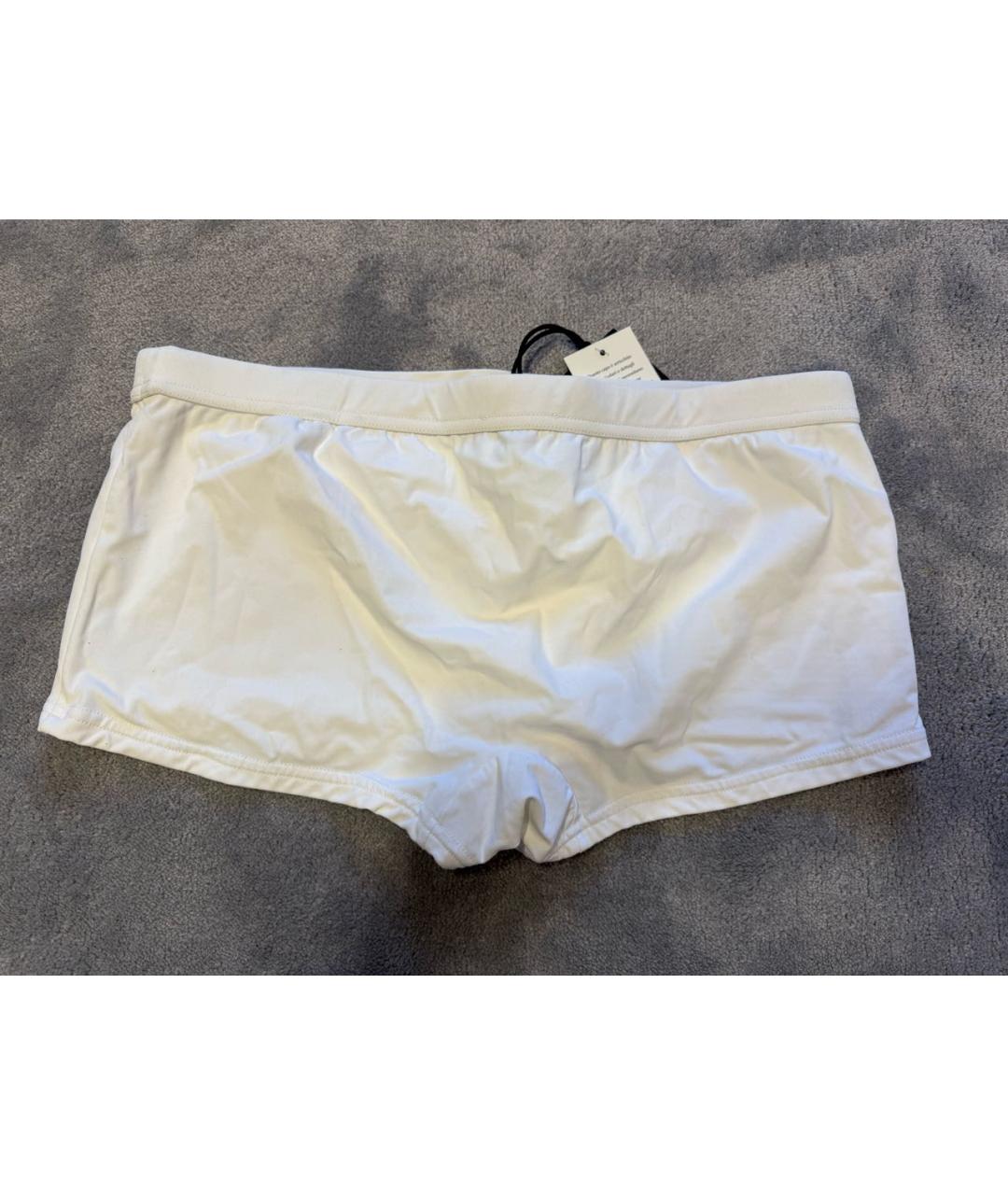 JOHN RICHMOND Белые полиэстеровые шорты, фото 2