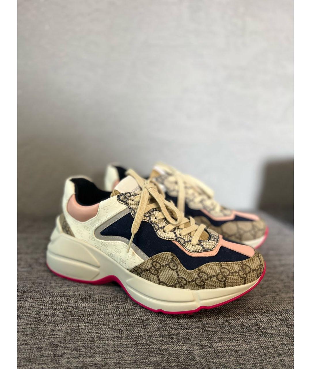 GUCCI Мульти кроссовки, фото 4