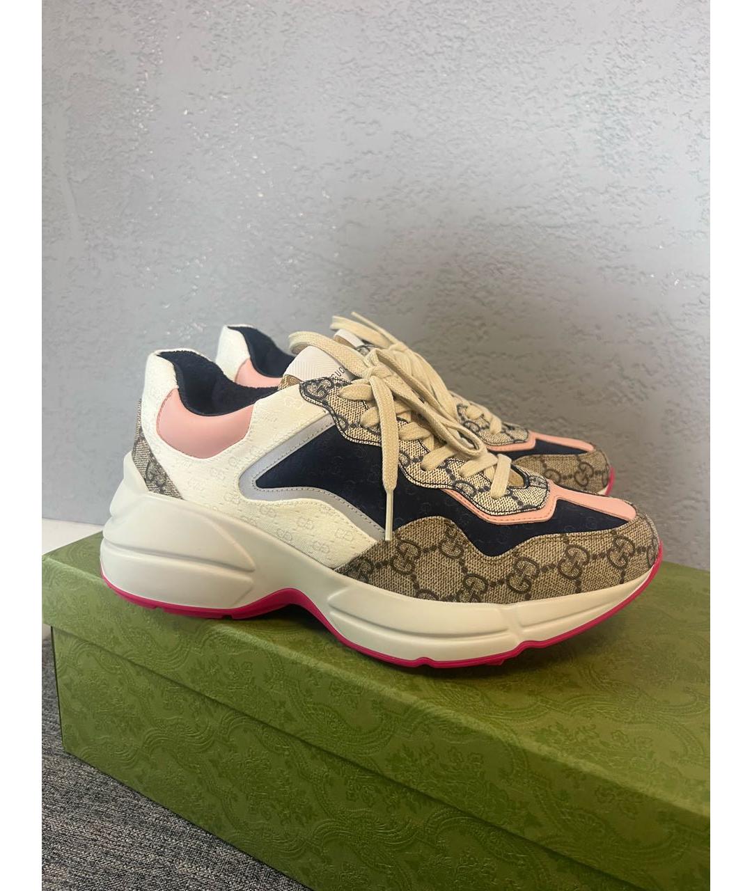 GUCCI Мульти кроссовки, фото 9