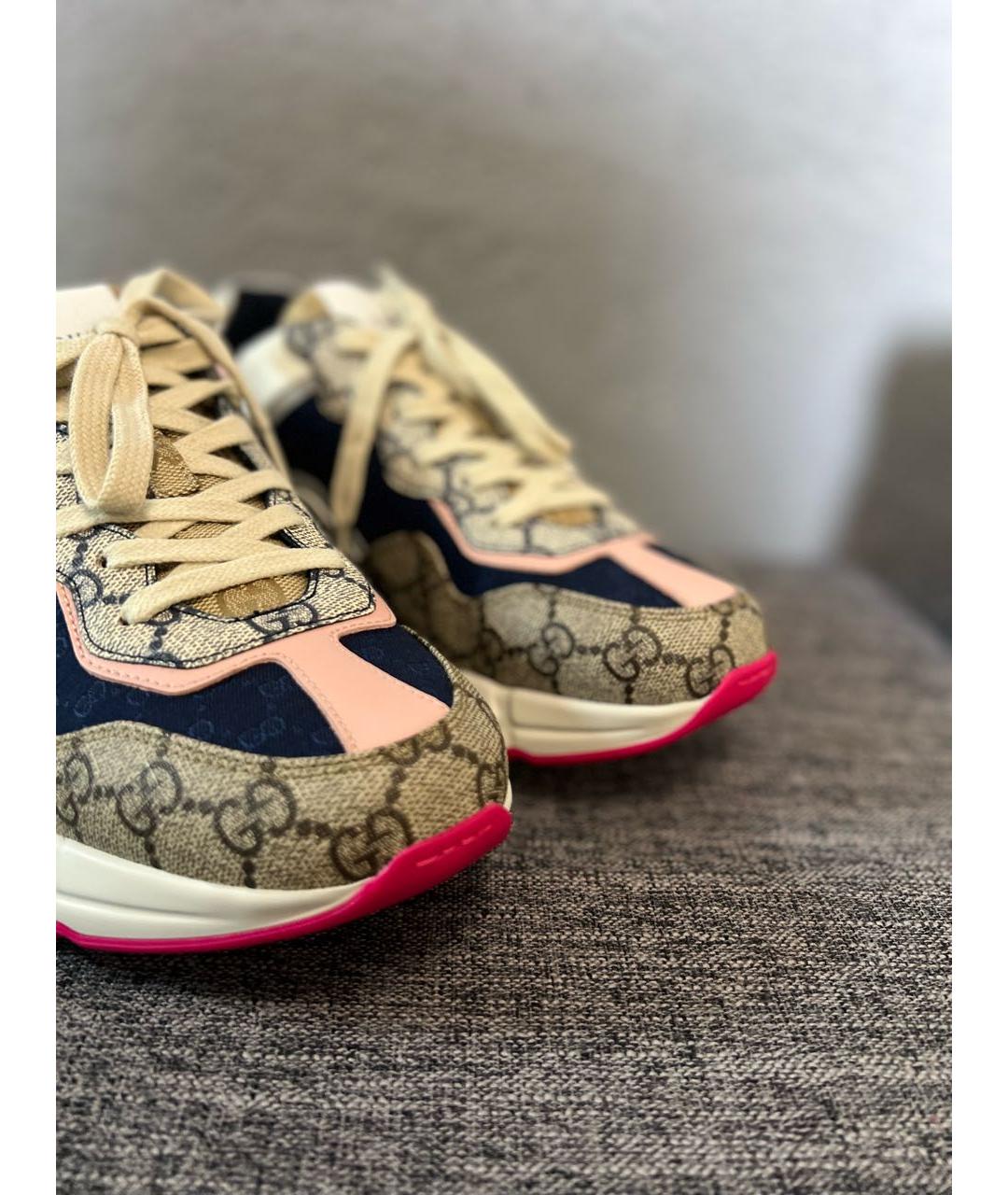 GUCCI Мульти кроссовки, фото 6