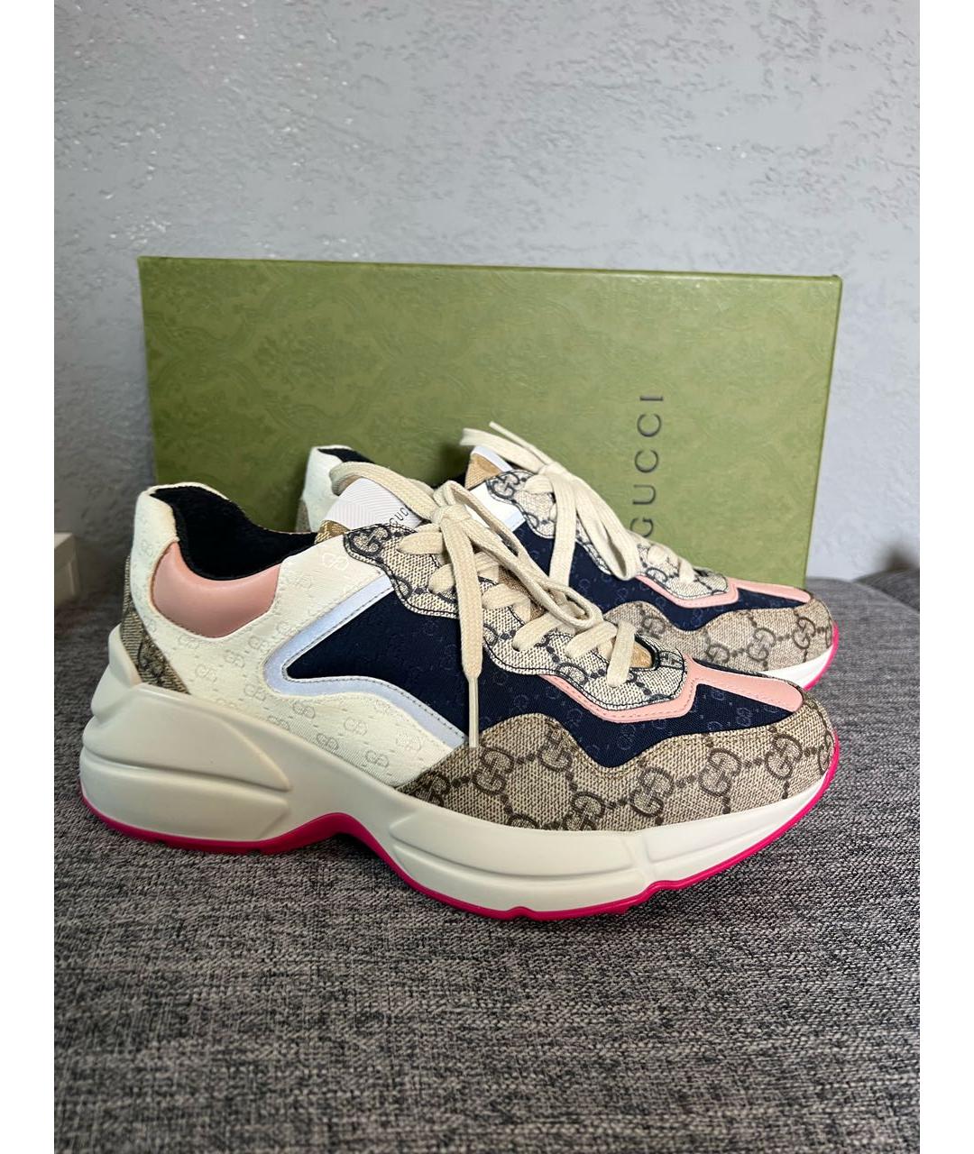 GUCCI Мульти кроссовки, фото 2