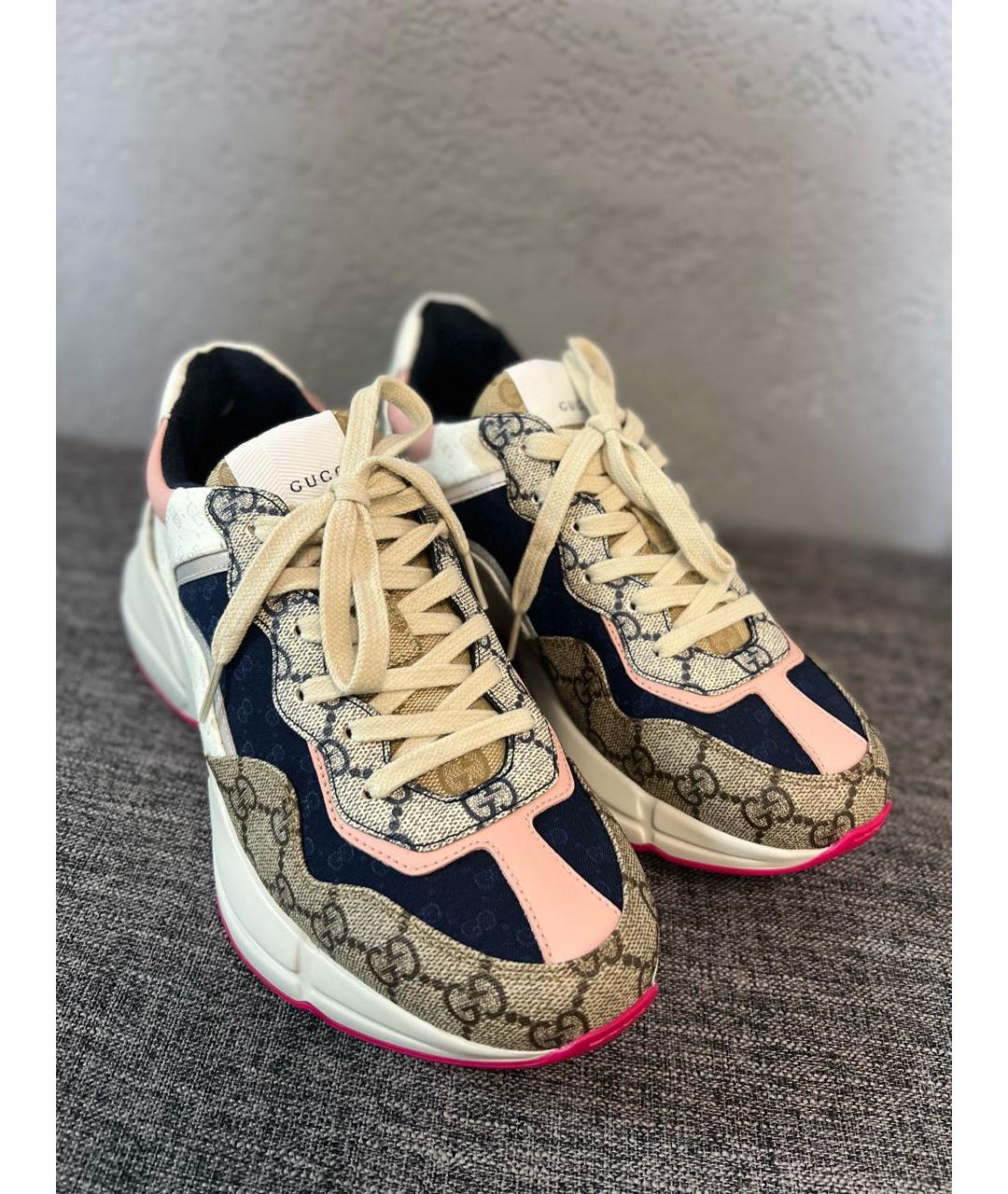 GUCCI Мульти кроссовки, фото 5