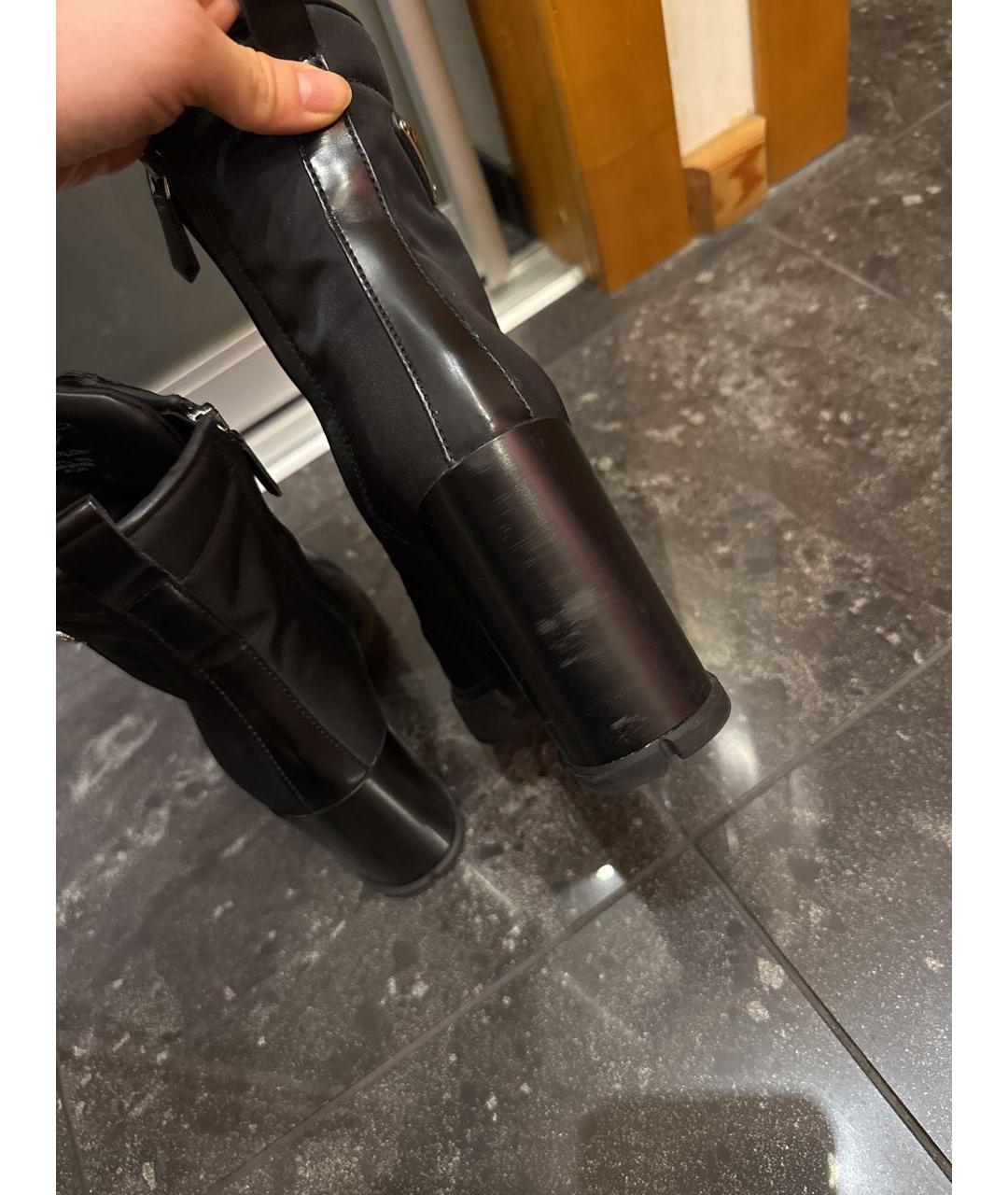 PRADA Черные ботильоны, фото 7