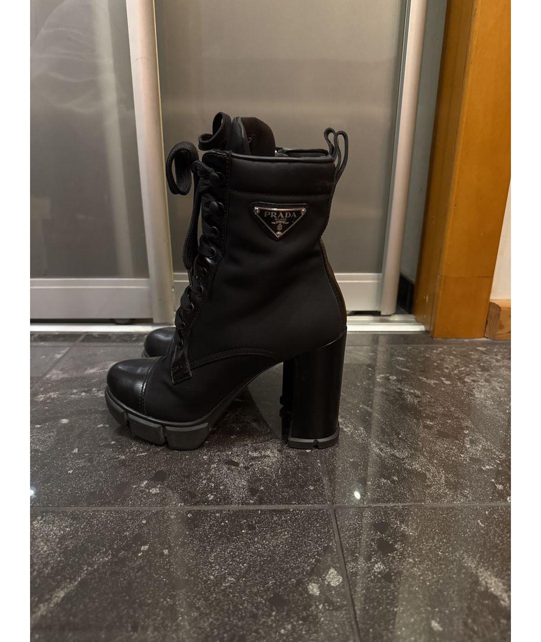 PRADA Черные ботильоны, фото 9