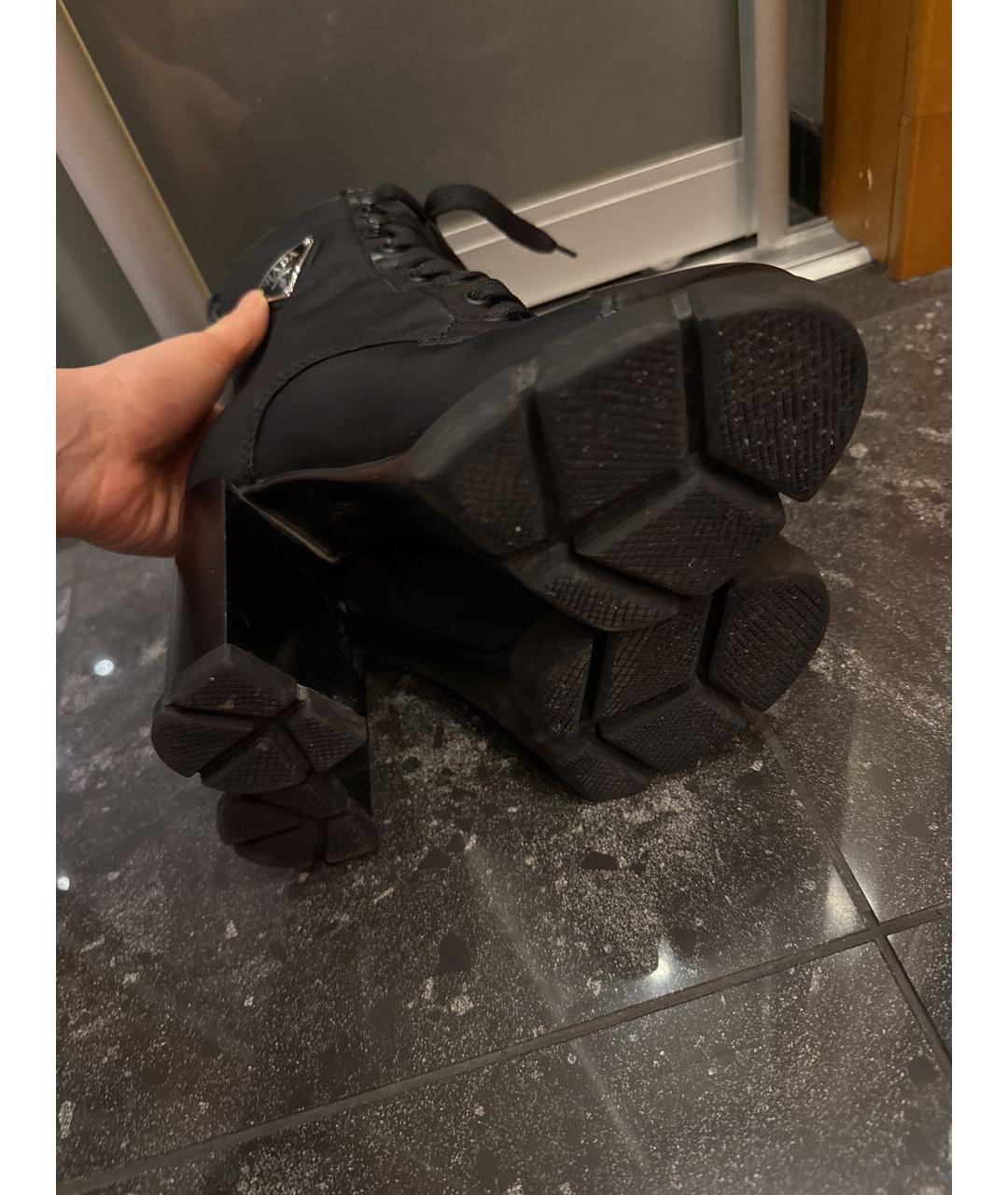 PRADA Черные ботильоны, фото 5