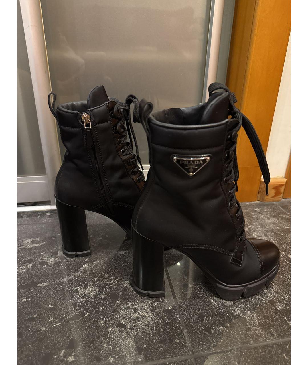 PRADA Черные ботильоны, фото 3