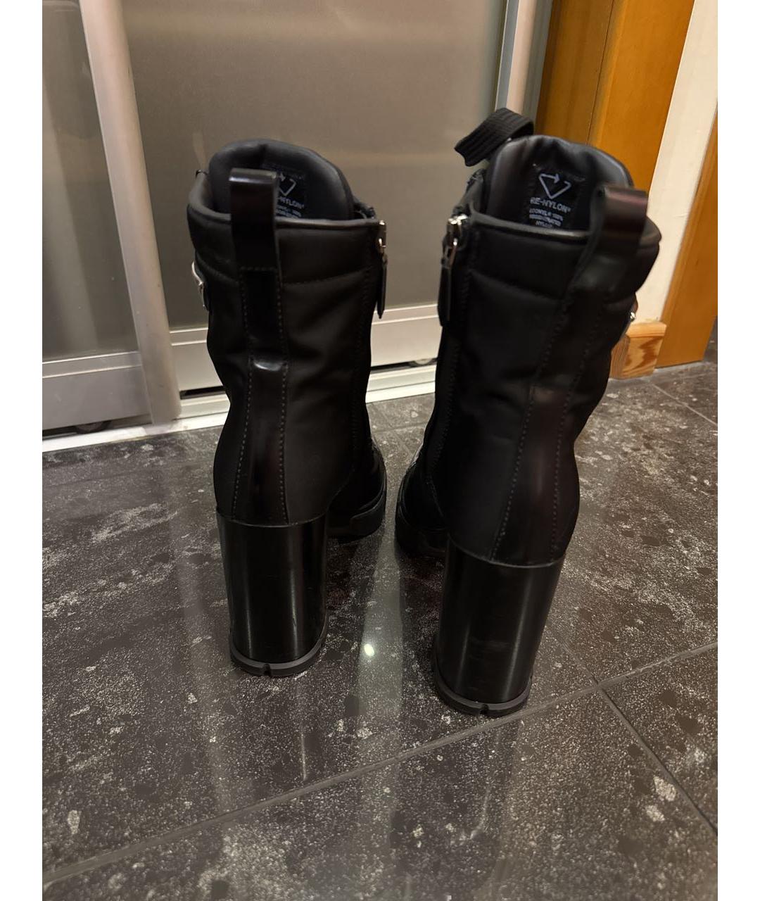 PRADA Черные ботильоны, фото 4