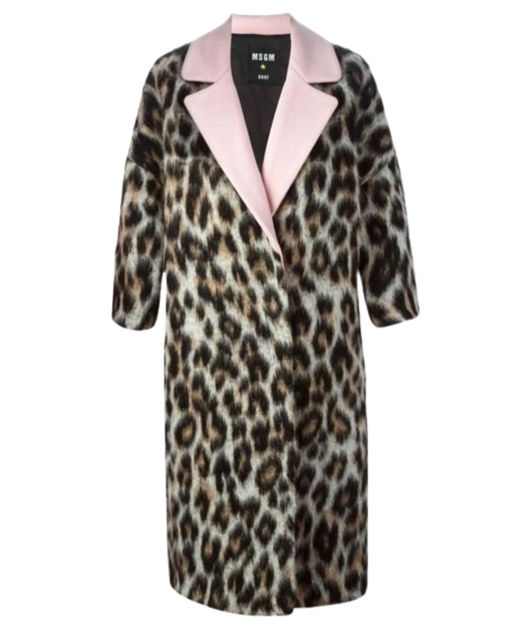 MSGM Шерстяное пальто, фото 6