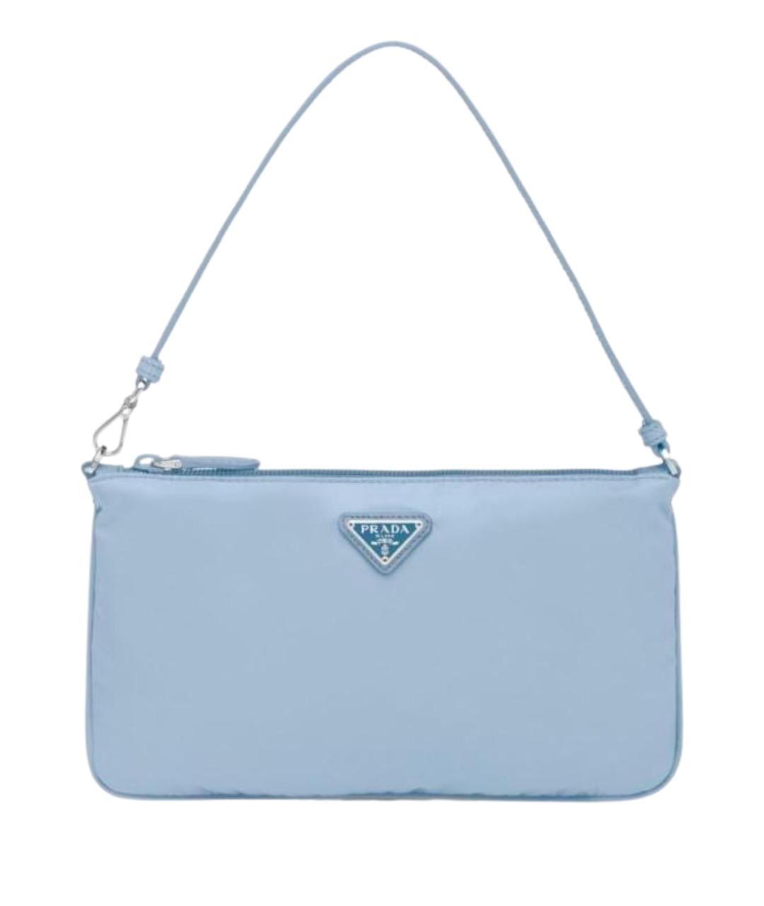 PRADA Голубая сумка через плечо, фото 1