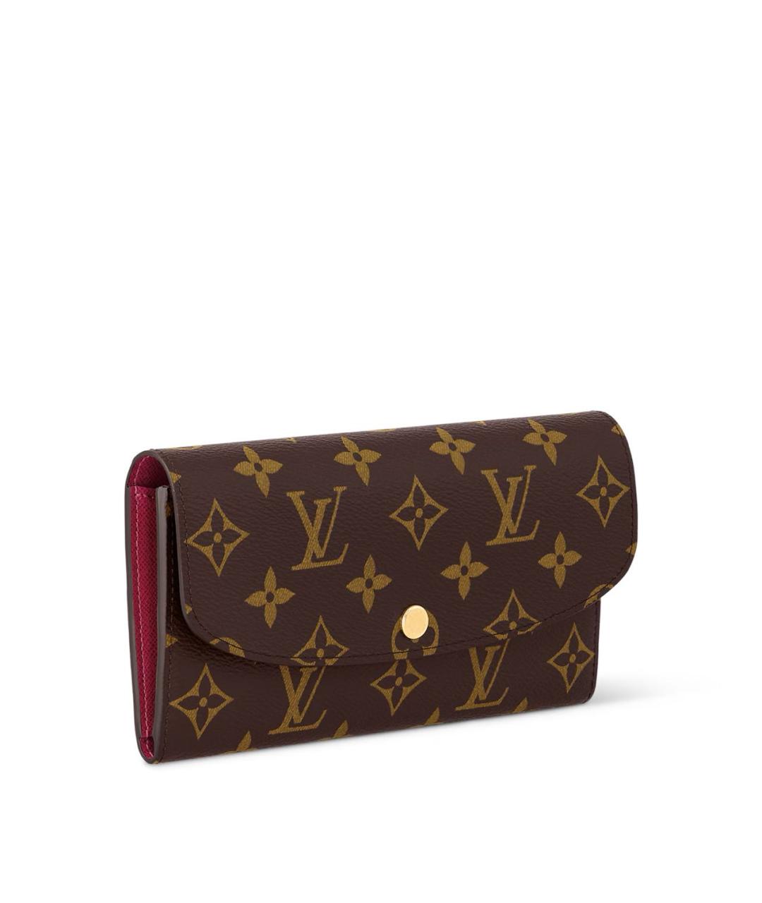 LOUIS VUITTON Коричневый кошелек, фото 2