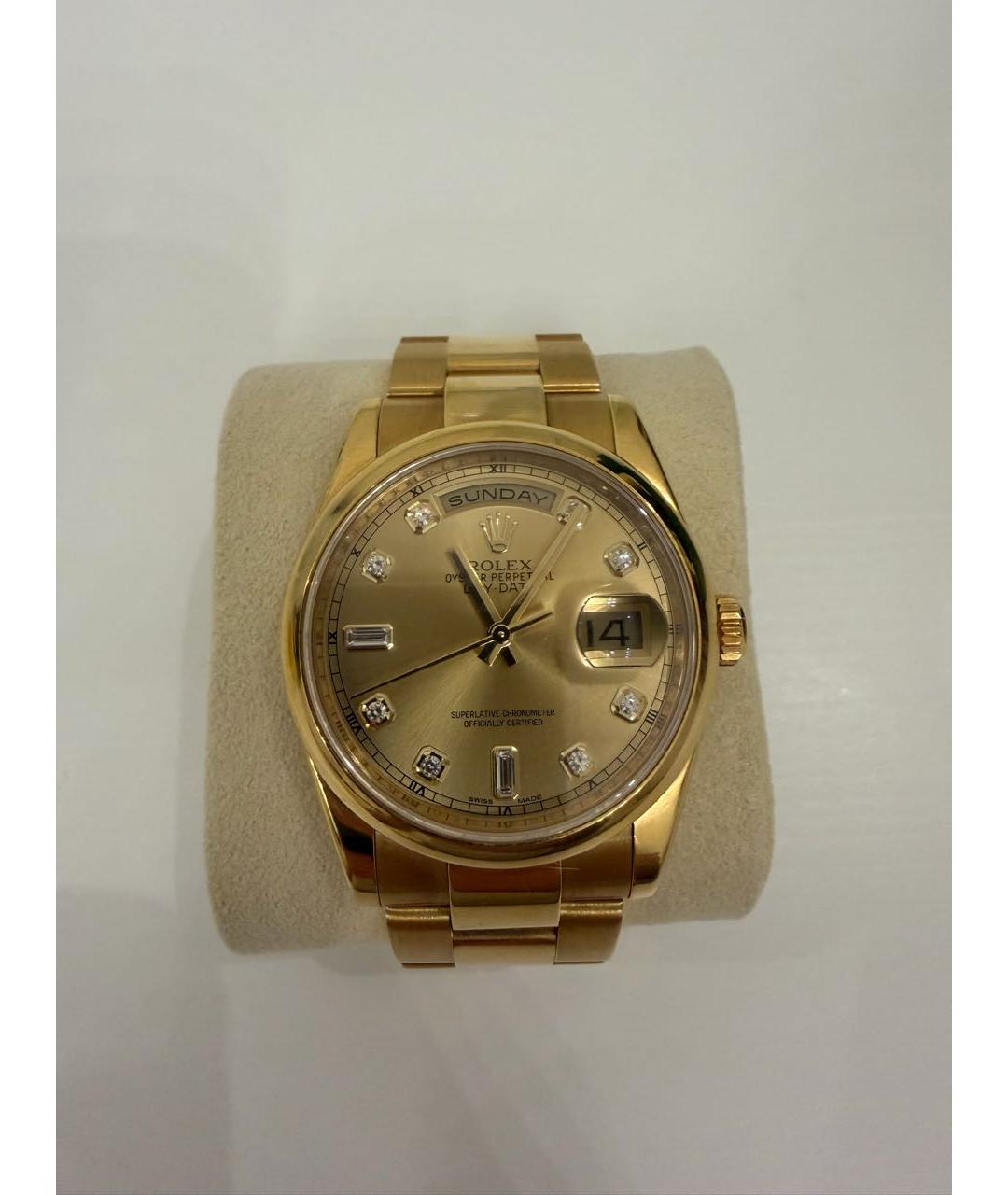 ROLEX Золотые часы из желтого золота, фото 2