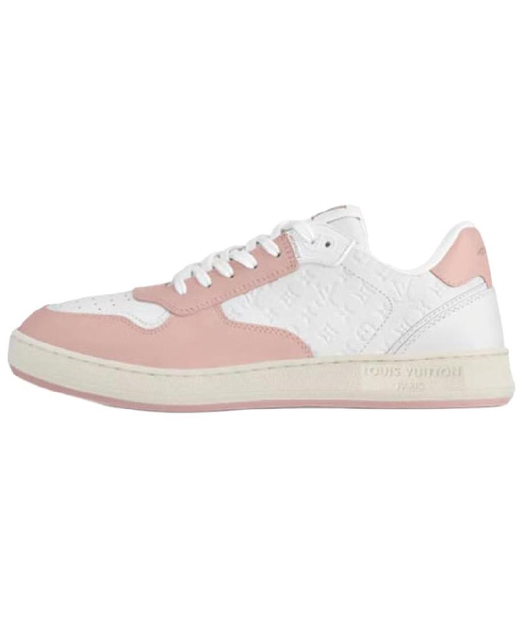 LOUIS VUITTON Розовые кроссовки, фото 2