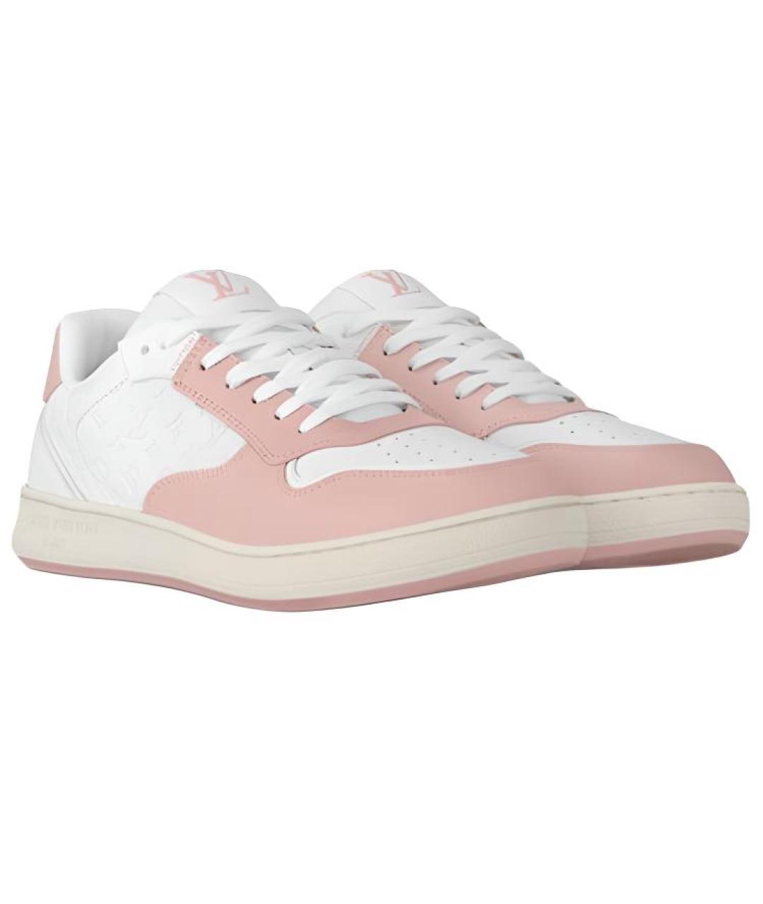 LOUIS VUITTON Розовые кроссовки, фото 3