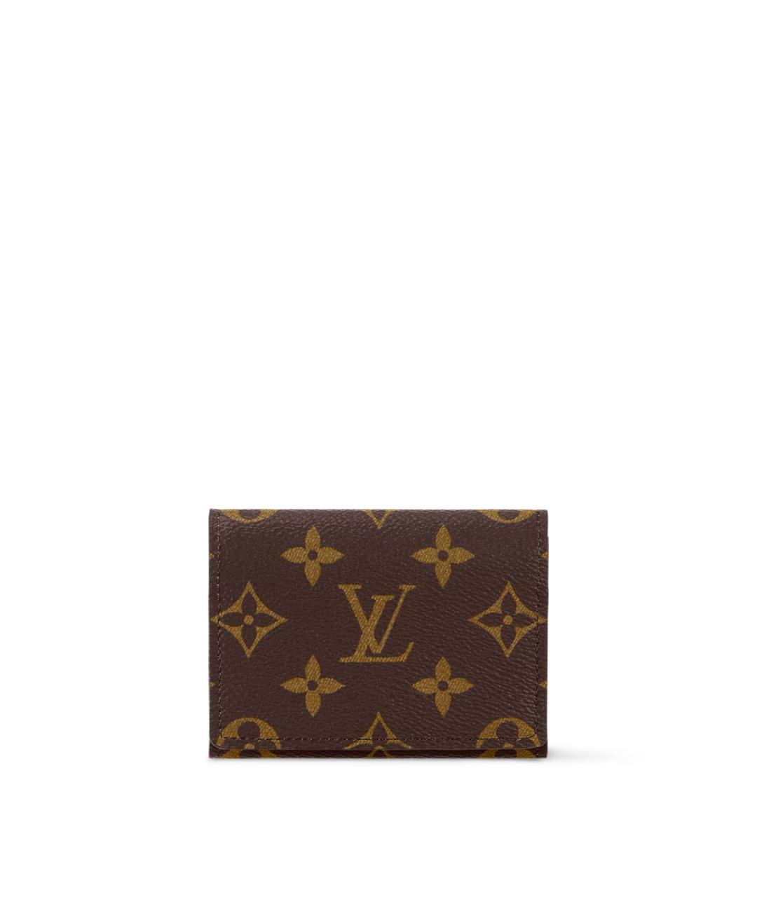 LOUIS VUITTON Коричневый кошелек, фото 1