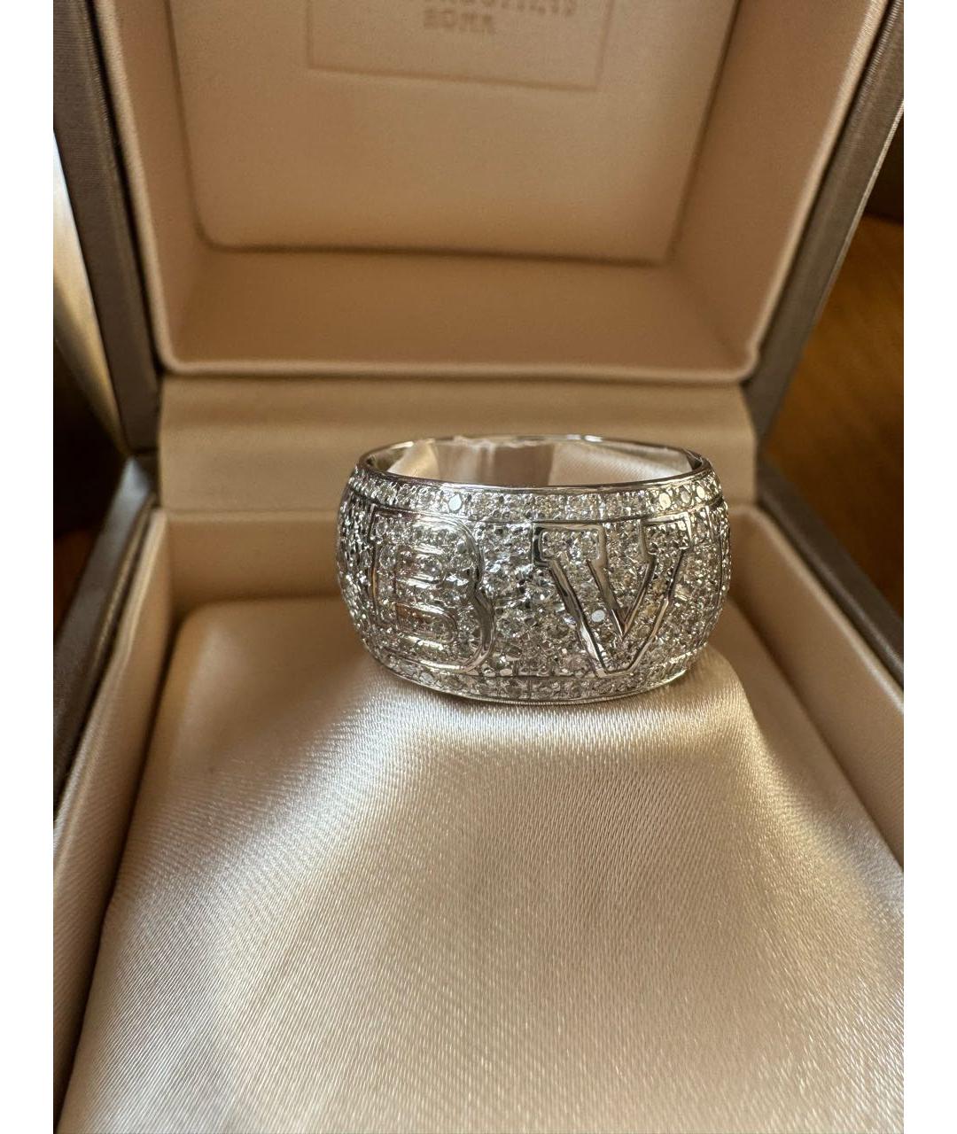 BVLGARI Белое кольцо из белого золота, фото 4