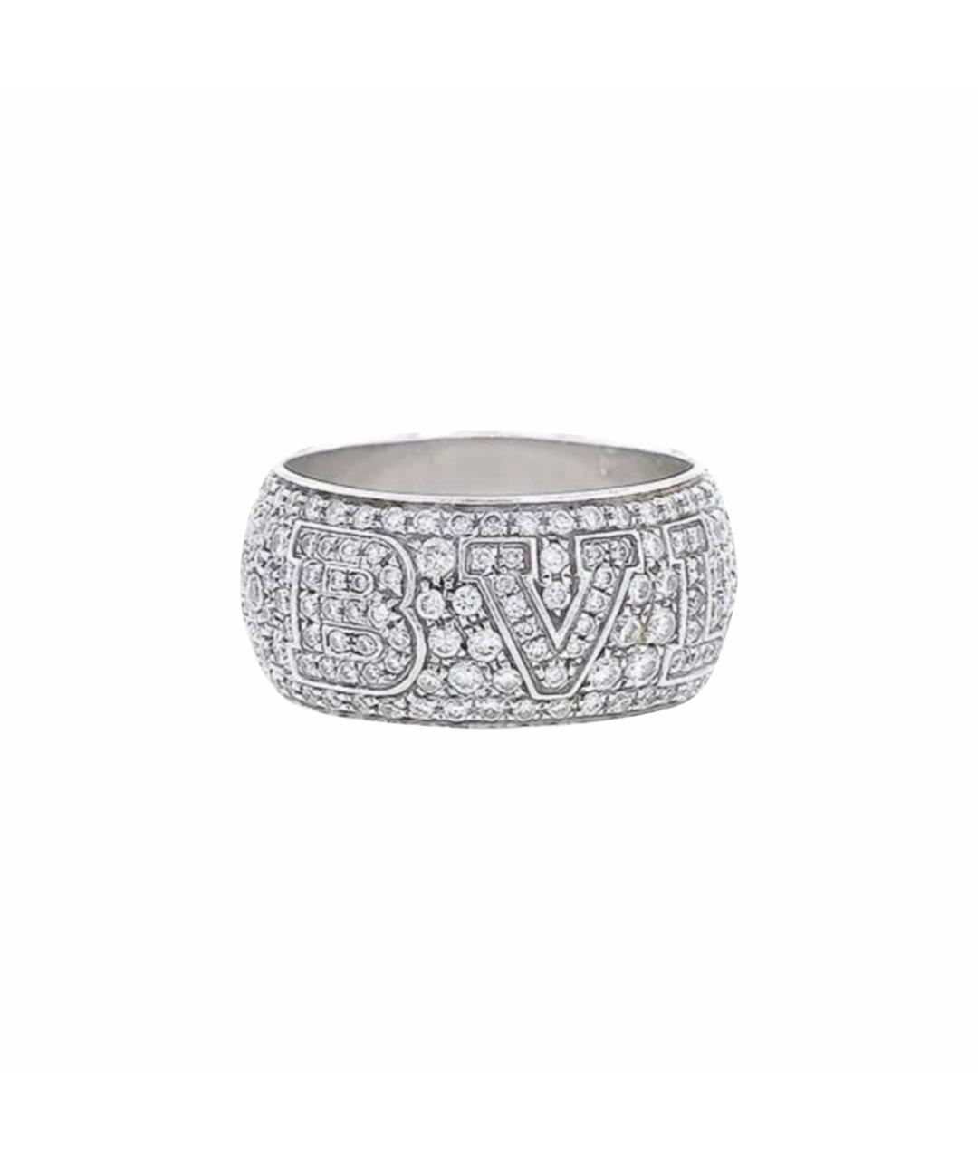 BVLGARI Белое кольцо из белого золота, фото 1