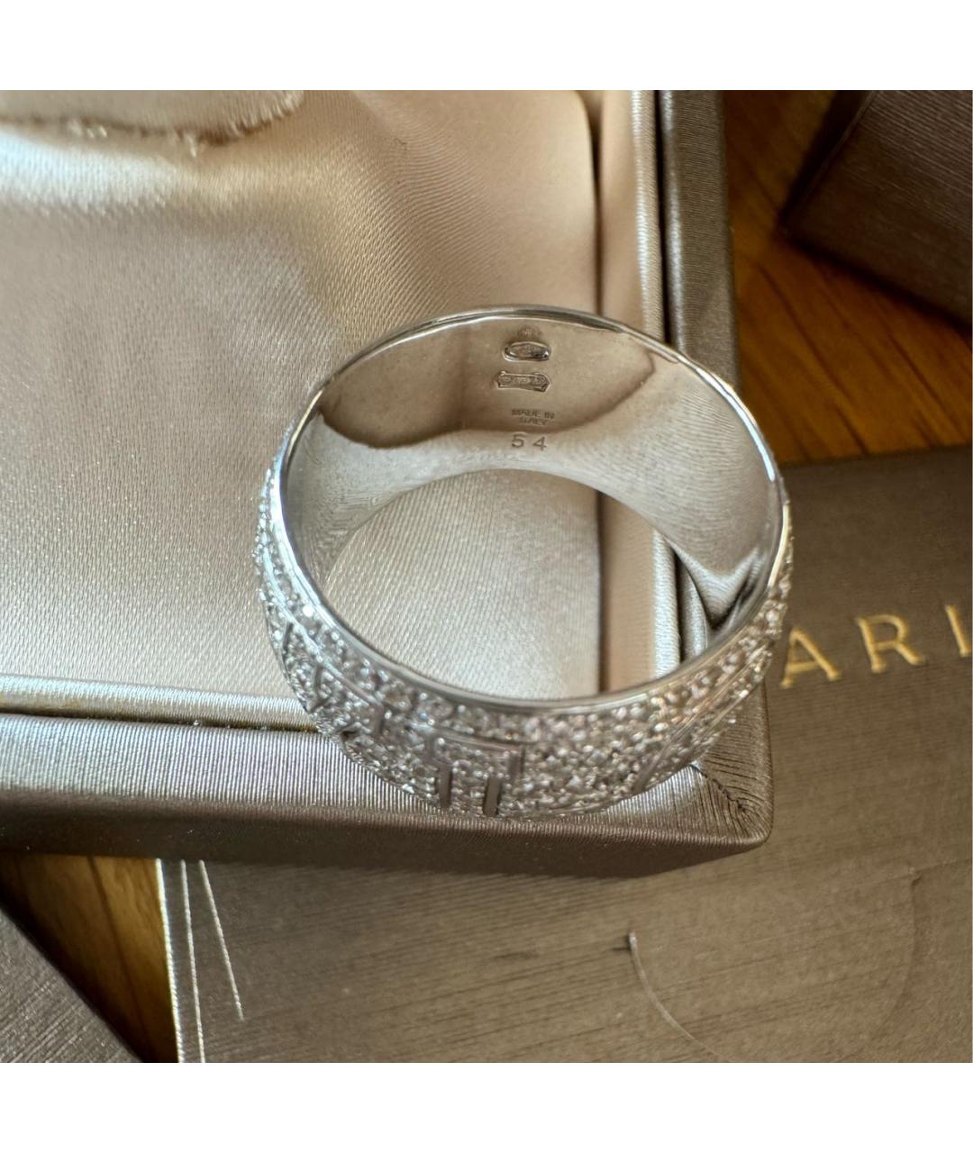 BVLGARI Белое кольцо из белого золота, фото 7