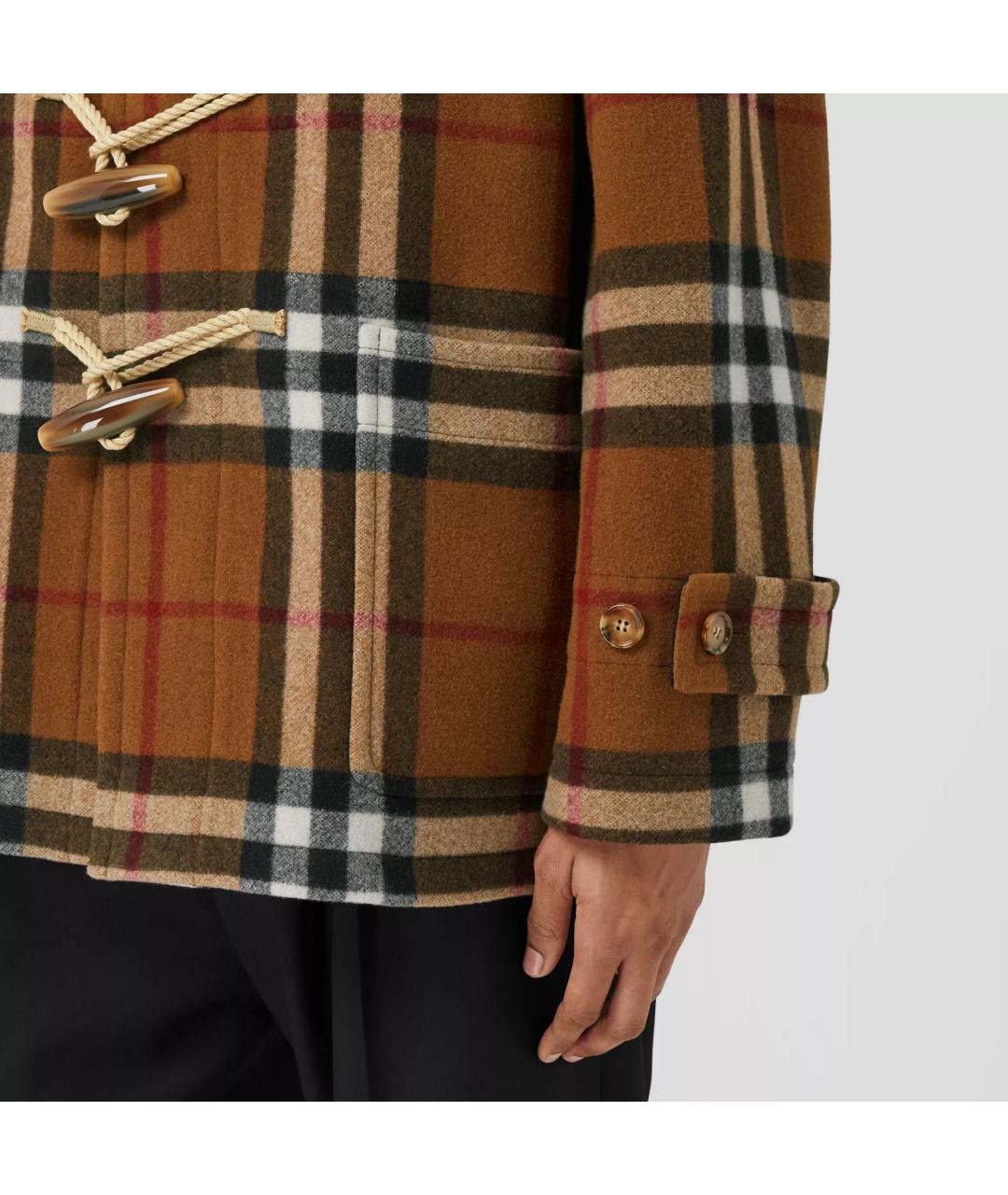 BURBERRY Коричневое пальто, фото 4