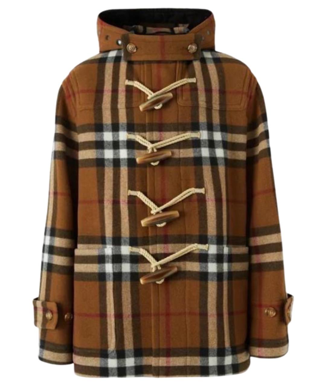 BURBERRY Коричневое пальто, фото 1